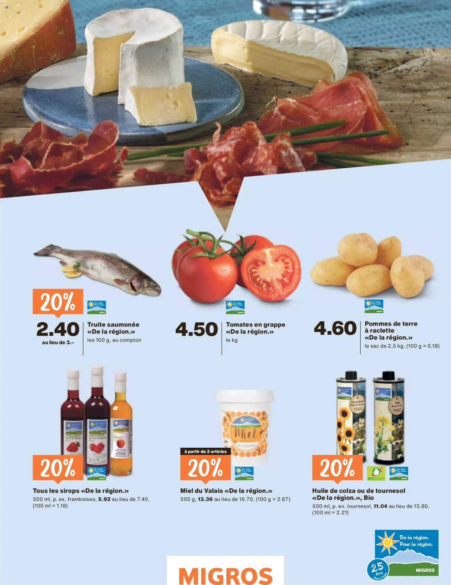 Migros aktionen Magazine FR