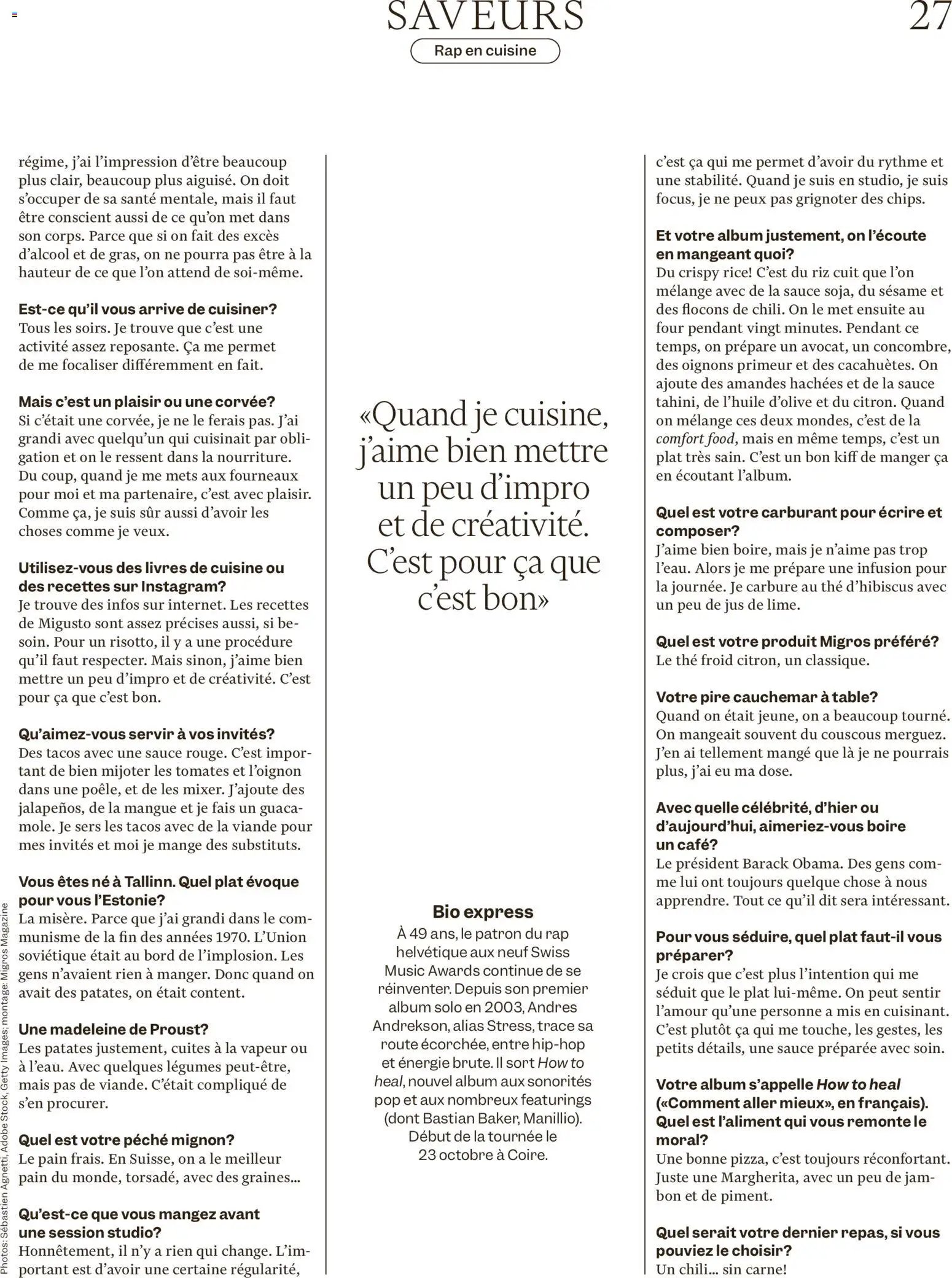 Migros aktionen Magazine FR