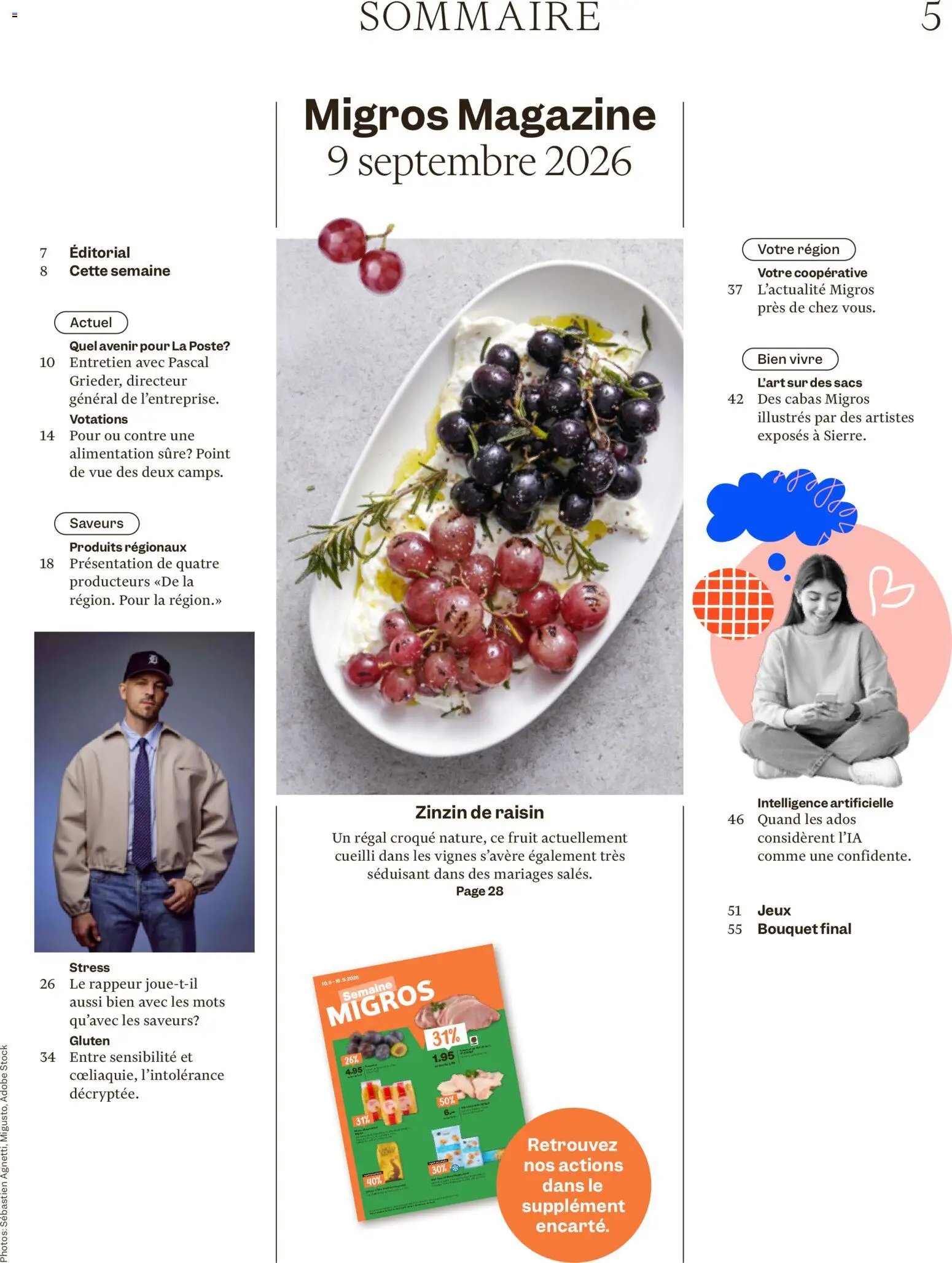 Migros aktionen Magazine FR