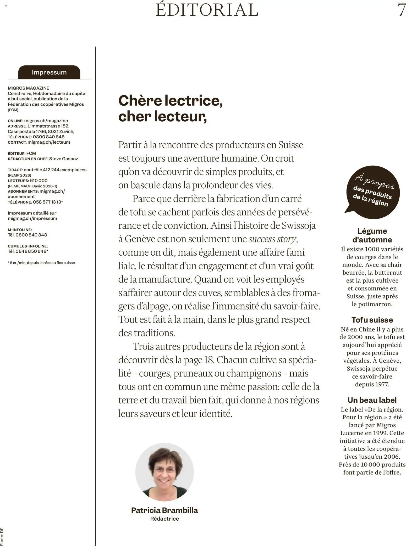 Migros aktionen Magazine FR