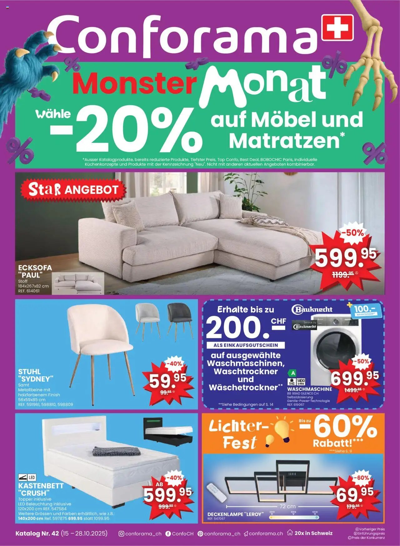 Conforama Aktionen (2025-10-15 - 2025-10-28) | 1