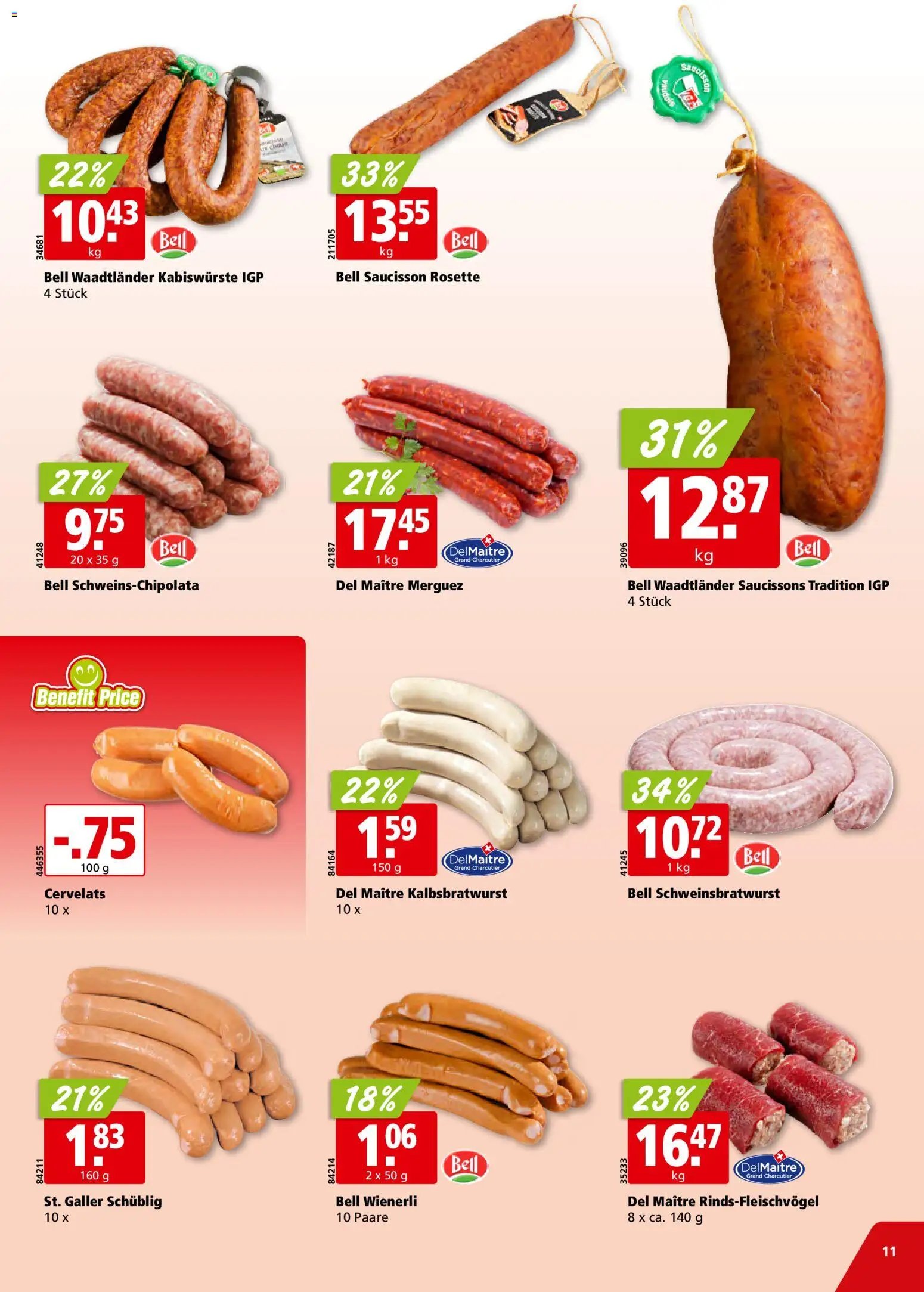 Aligro Aktionen Chavannes, Matran, Genf, Sitten (2025-11-24 - 2025-11-29) | 11