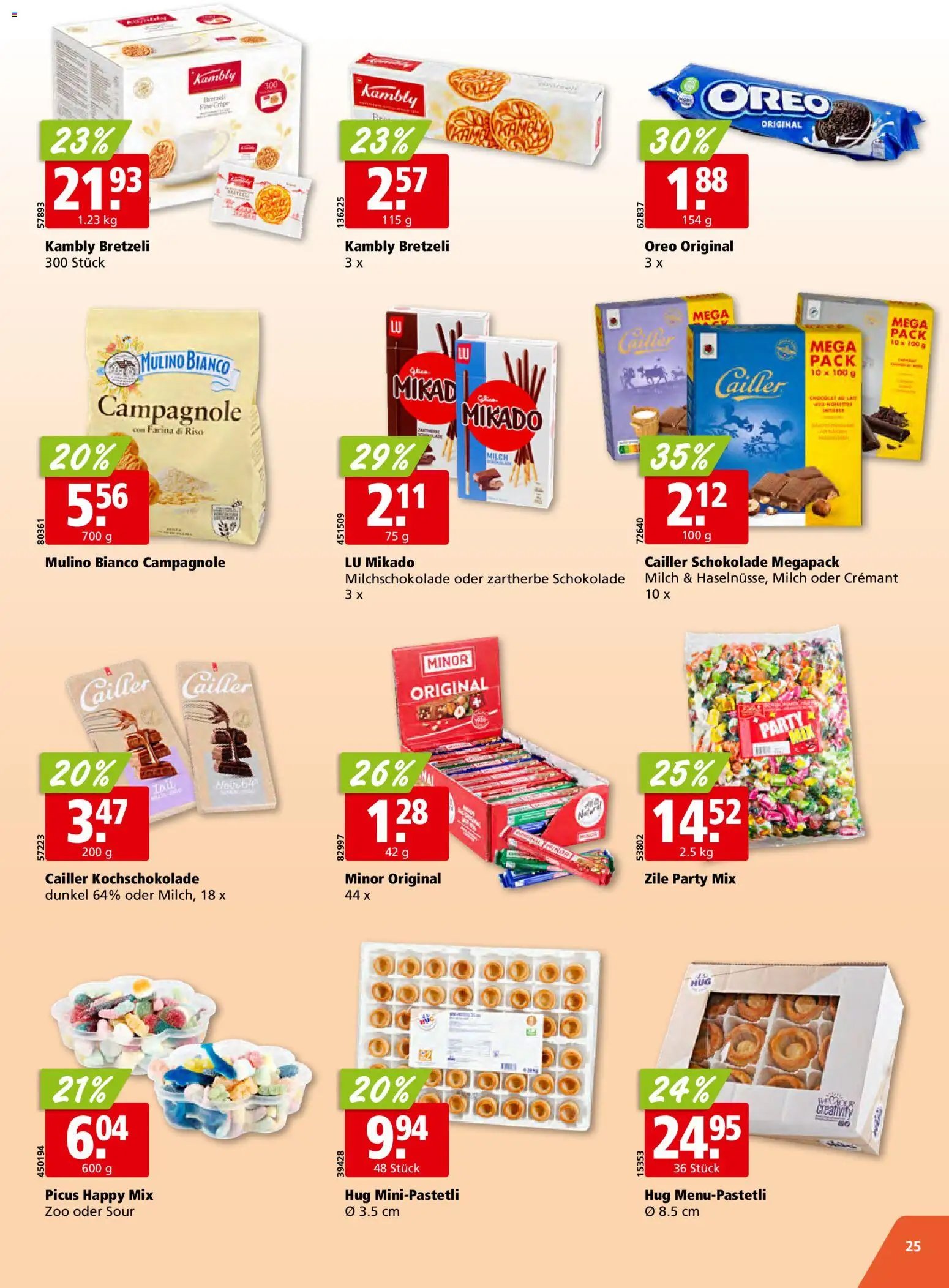 Aligro Aktionen Chavannes, Matran, Genf, Sitten (2025-11-24 - 2025-11-29) | 25