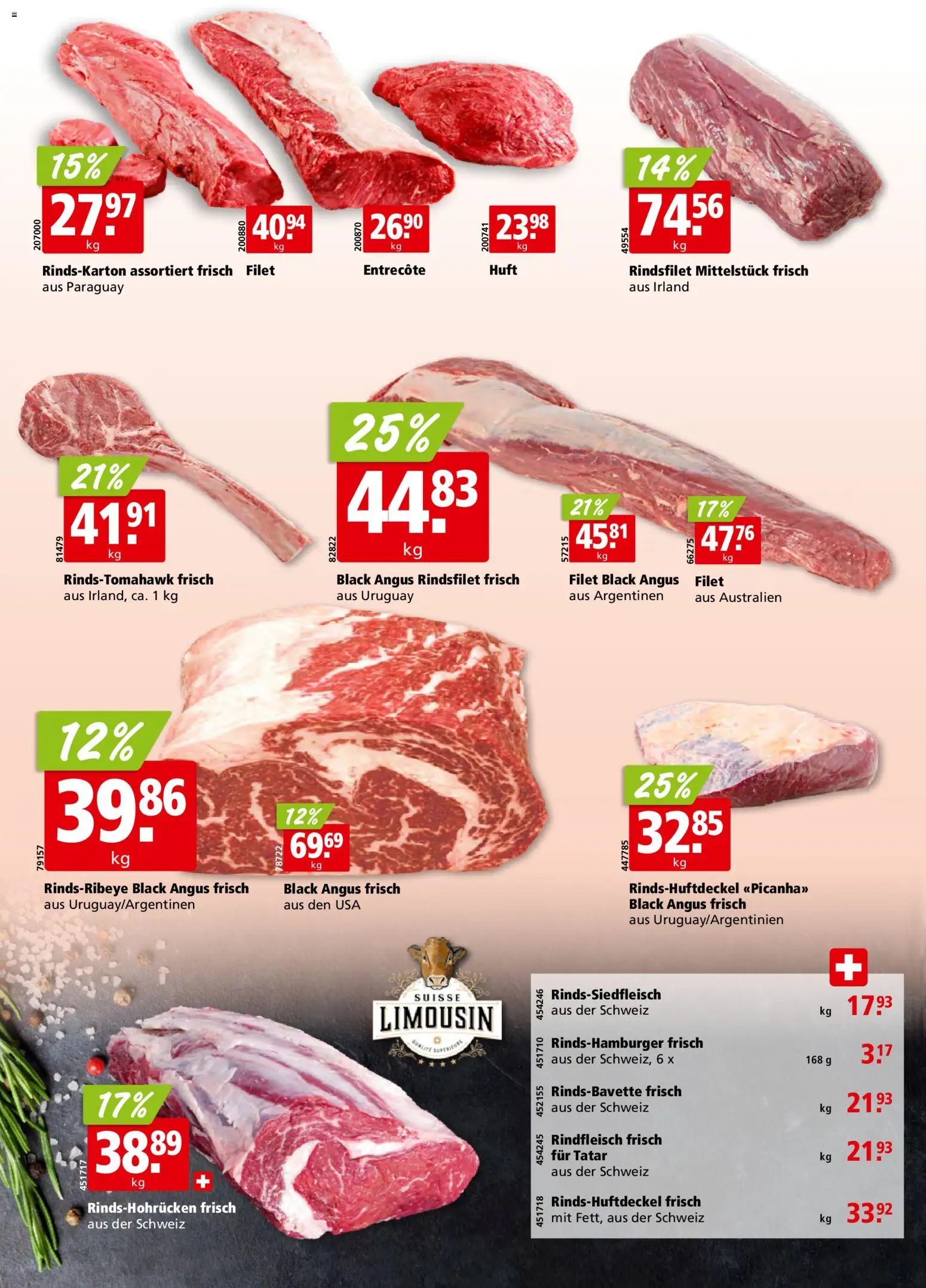 Aligro Aktionen Chavannes, Matran, Genf, Sitten (2025-11-24 - 2025-11-29) | 4