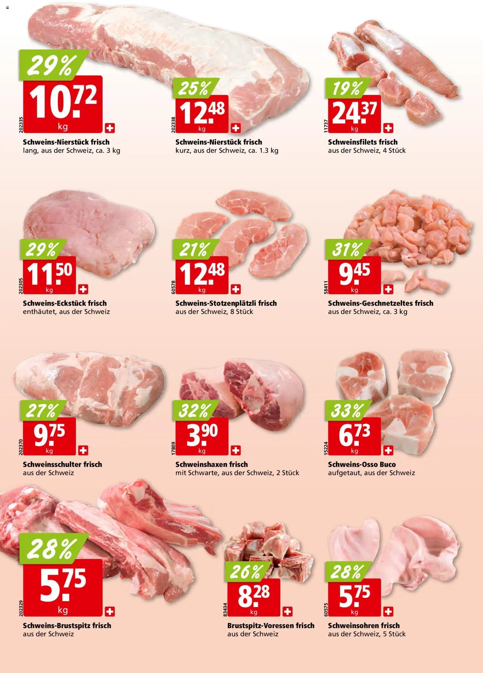 Aligro Aktionen Chavannes, Matran, Genf, Sitten (2025-11-24 - 2025-11-29) | 8