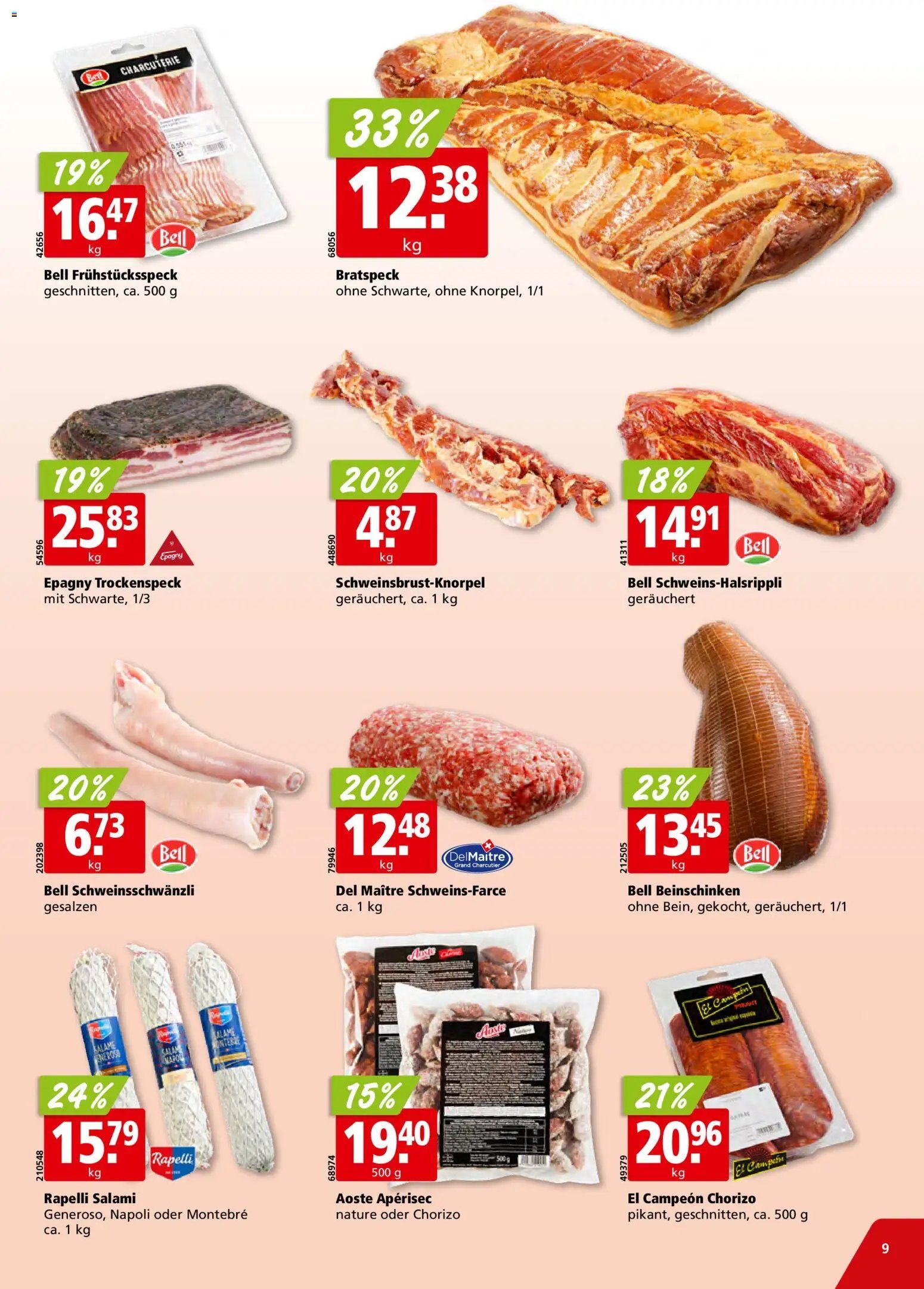 Aligro Aktionen Chavannes, Matran, Genf, Sitten (2025-11-24 - 2025-11-29) | 9