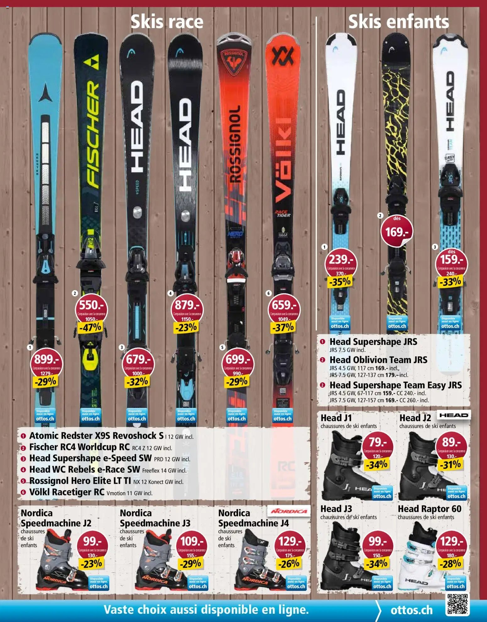 Otto's aktionen Spécial sports d'hiver