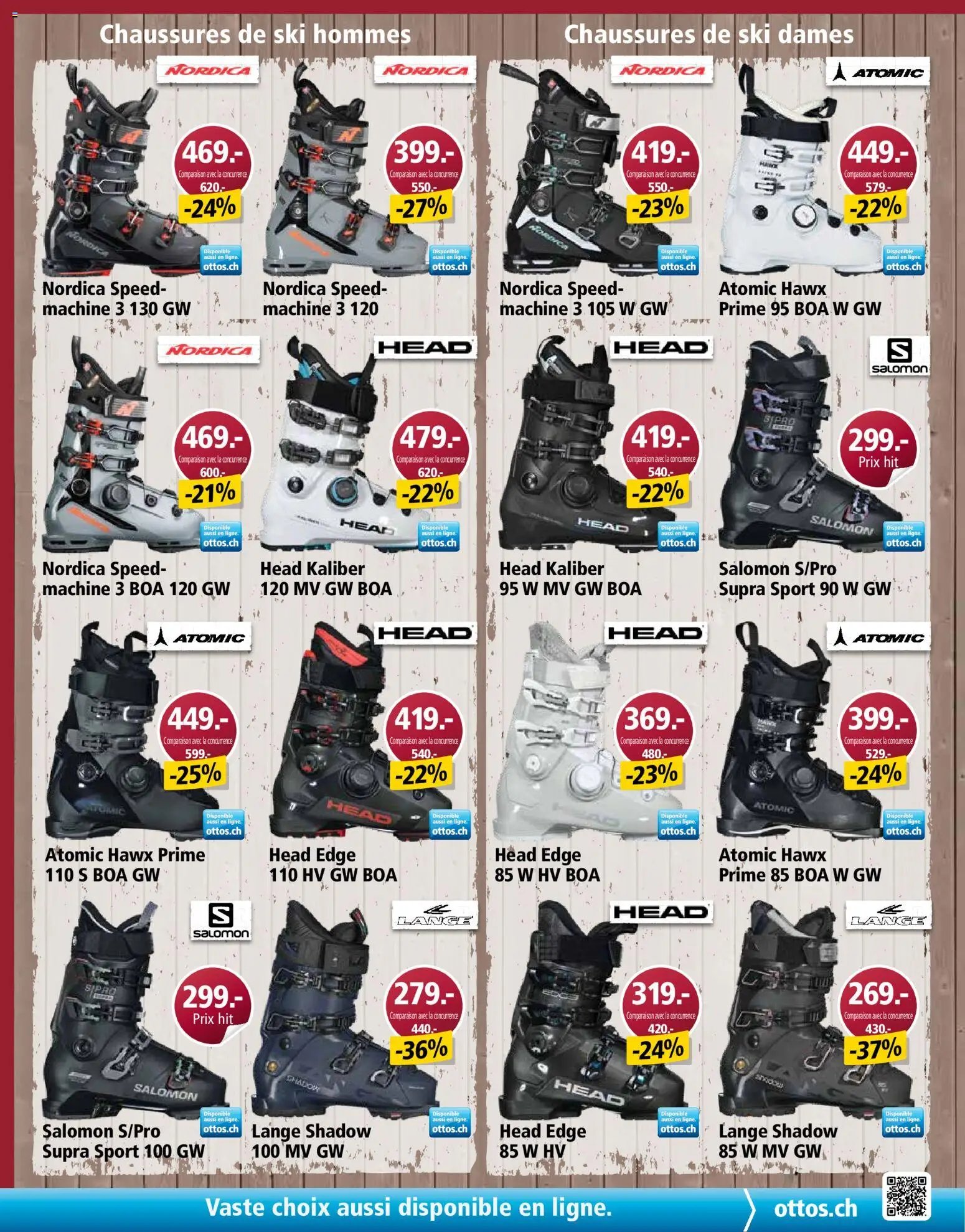 Otto's aktionen Spécial sports d'hiver
