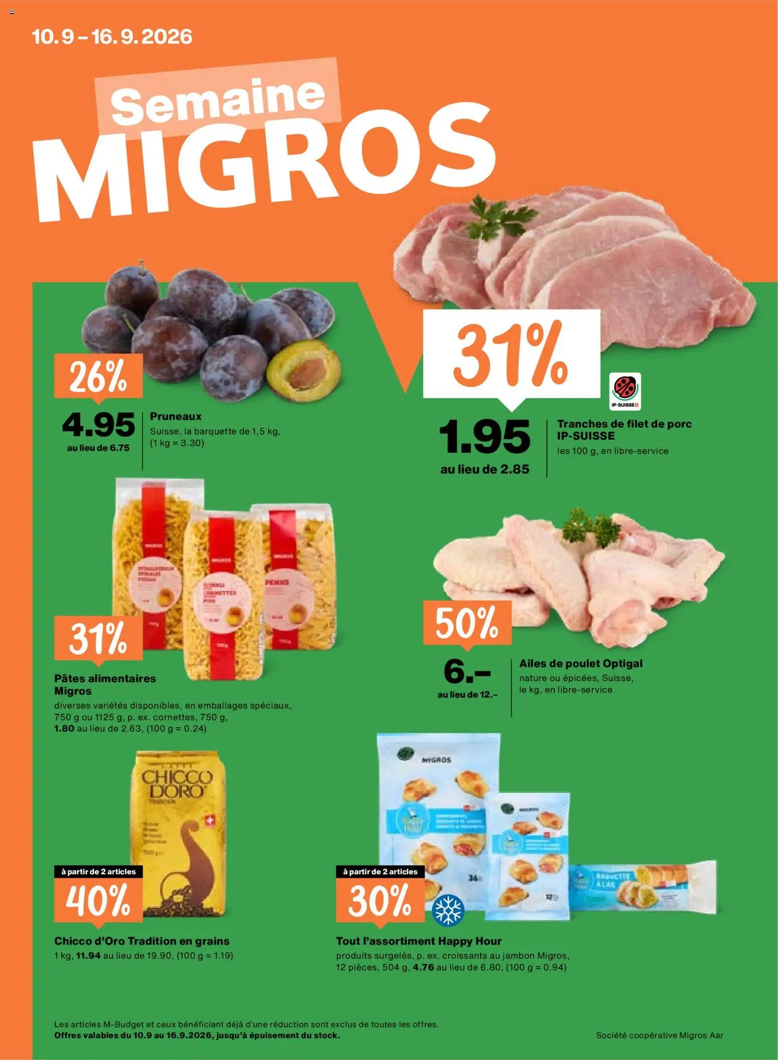 Migros aktionen FR