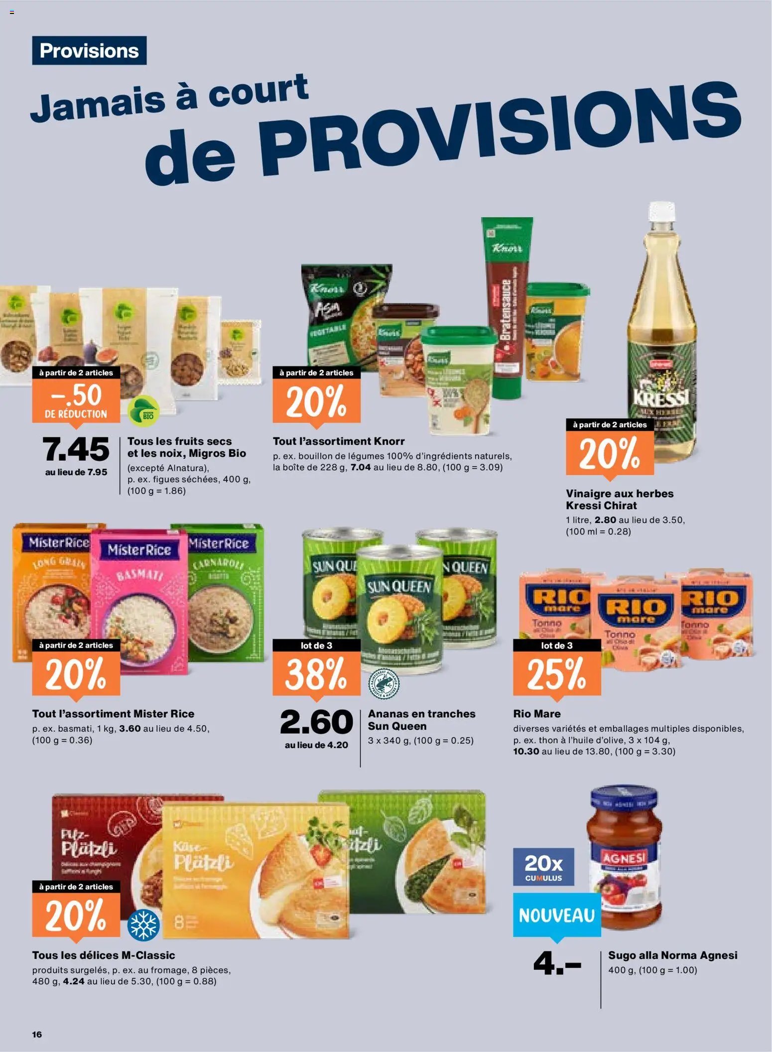 Migros aktionen FR