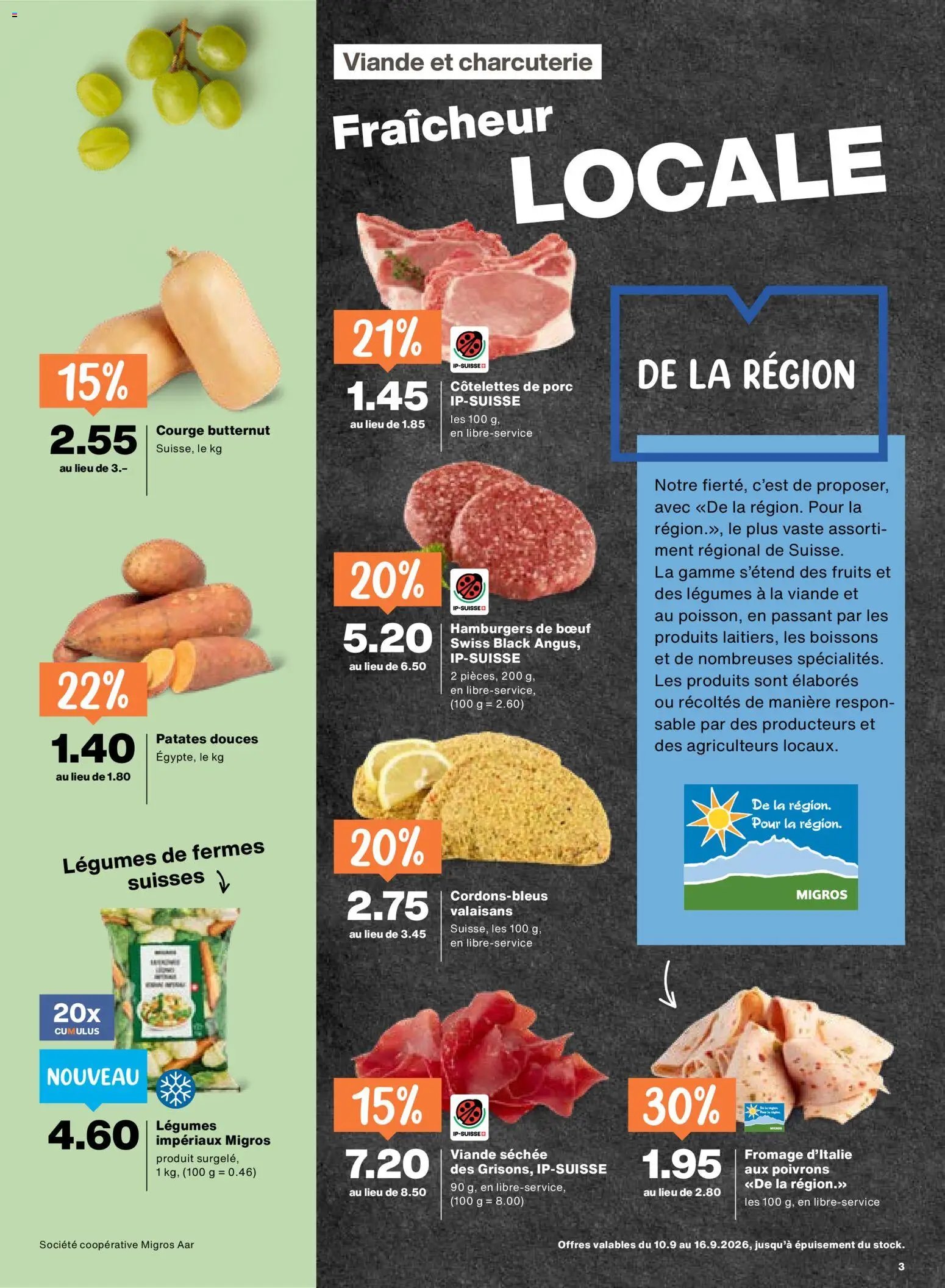 Migros aktionen FR