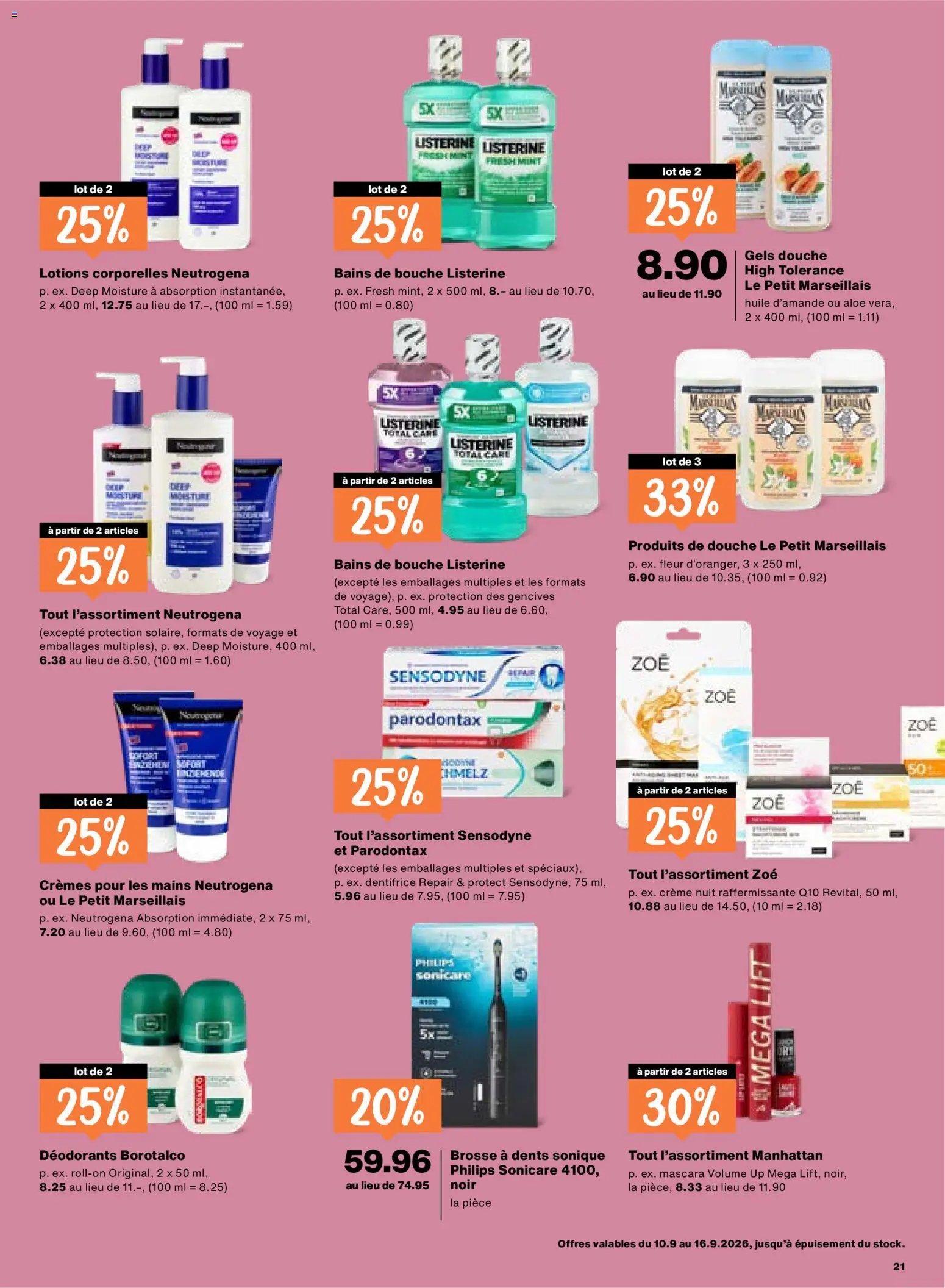 Migros aktionen FR