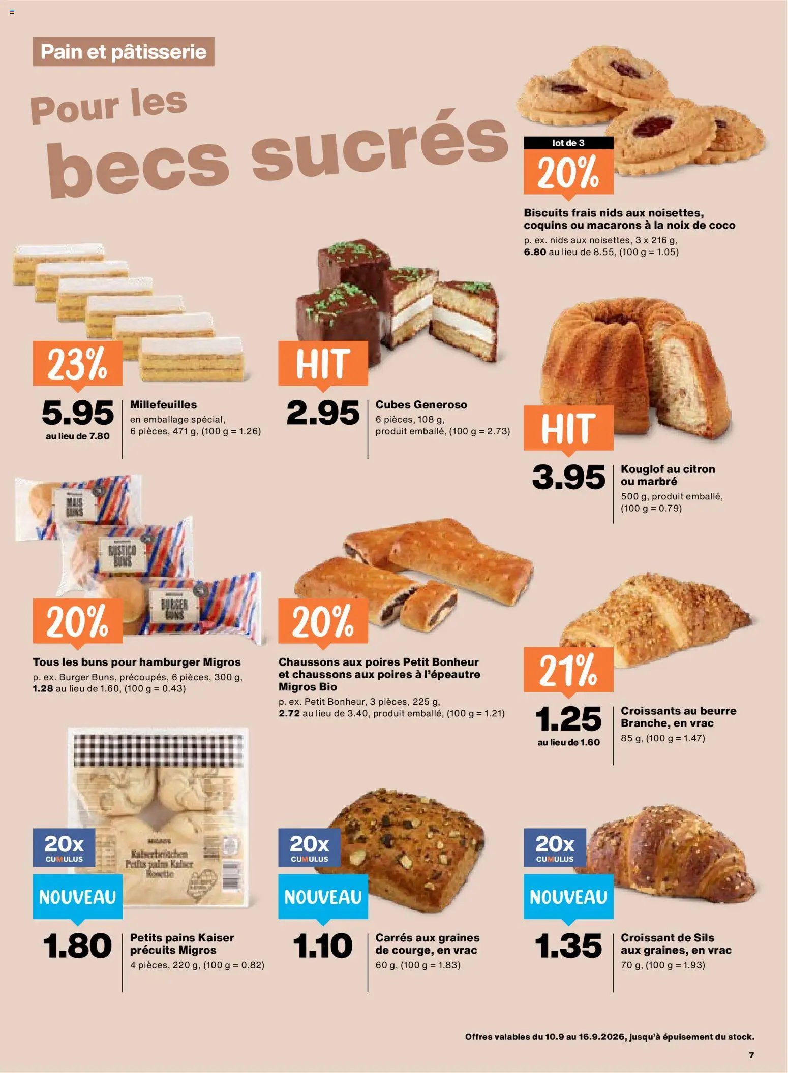 Migros aktionen FR
