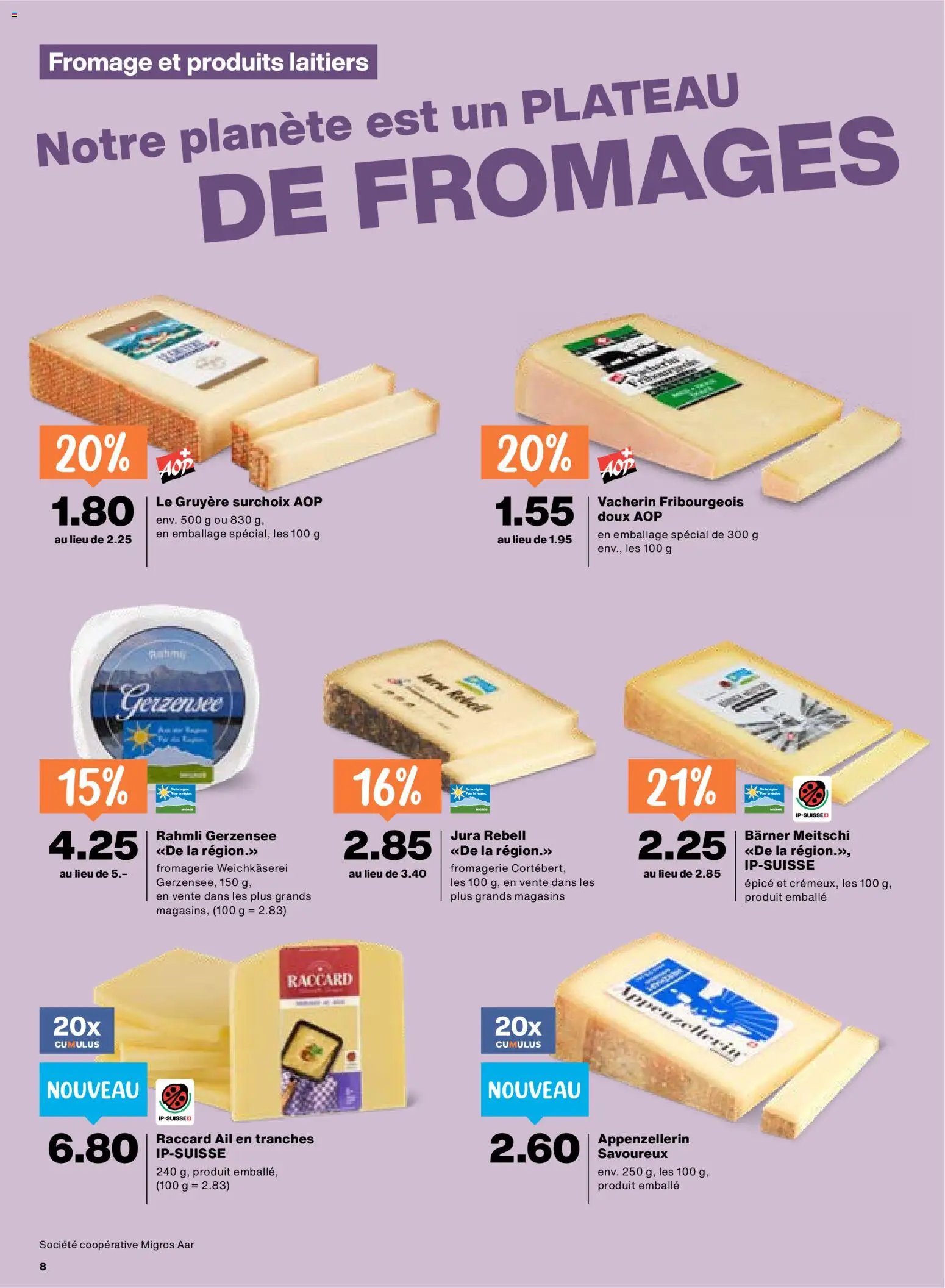 Migros aktionen FR