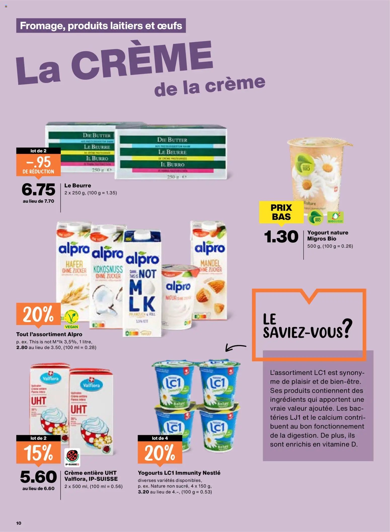 Migros aktionen FR