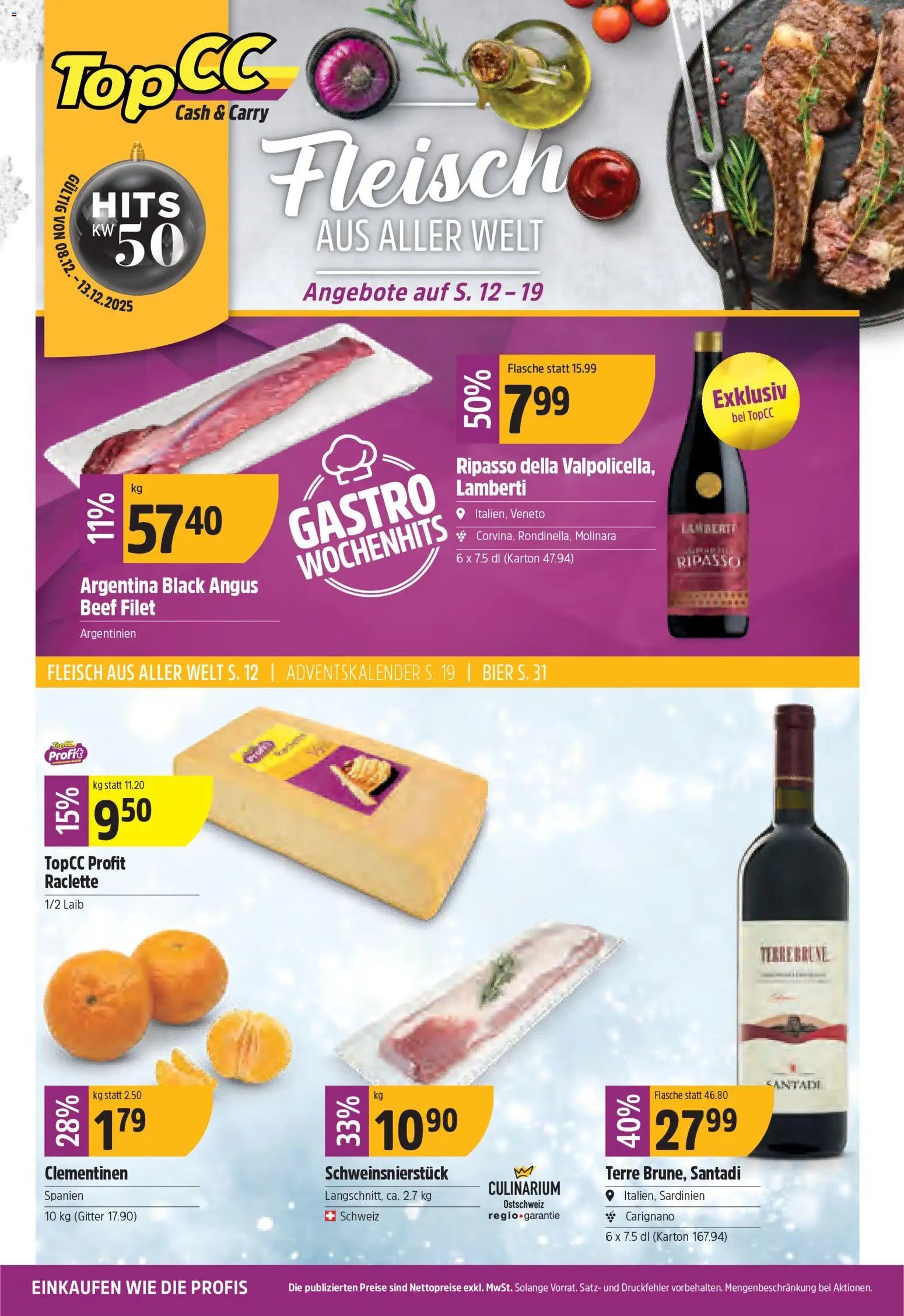 TopCC Aktionen (2025-12-08 - 2025-12-13) | 1