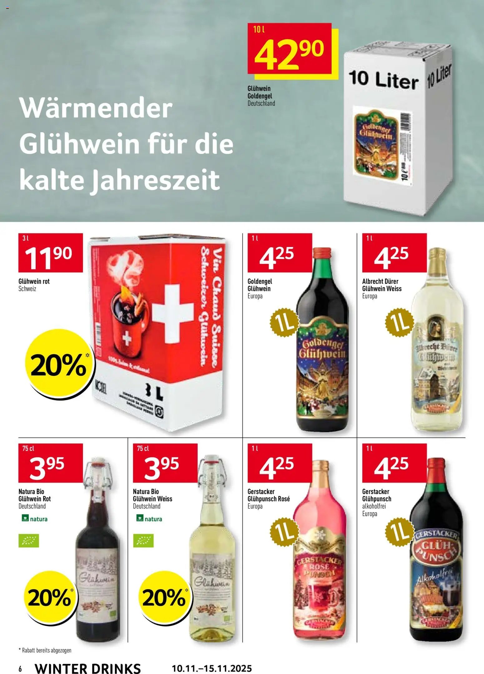 Prodega Aktionen Winter Drinks (2025-11-10 - 2025-11-15) | 6