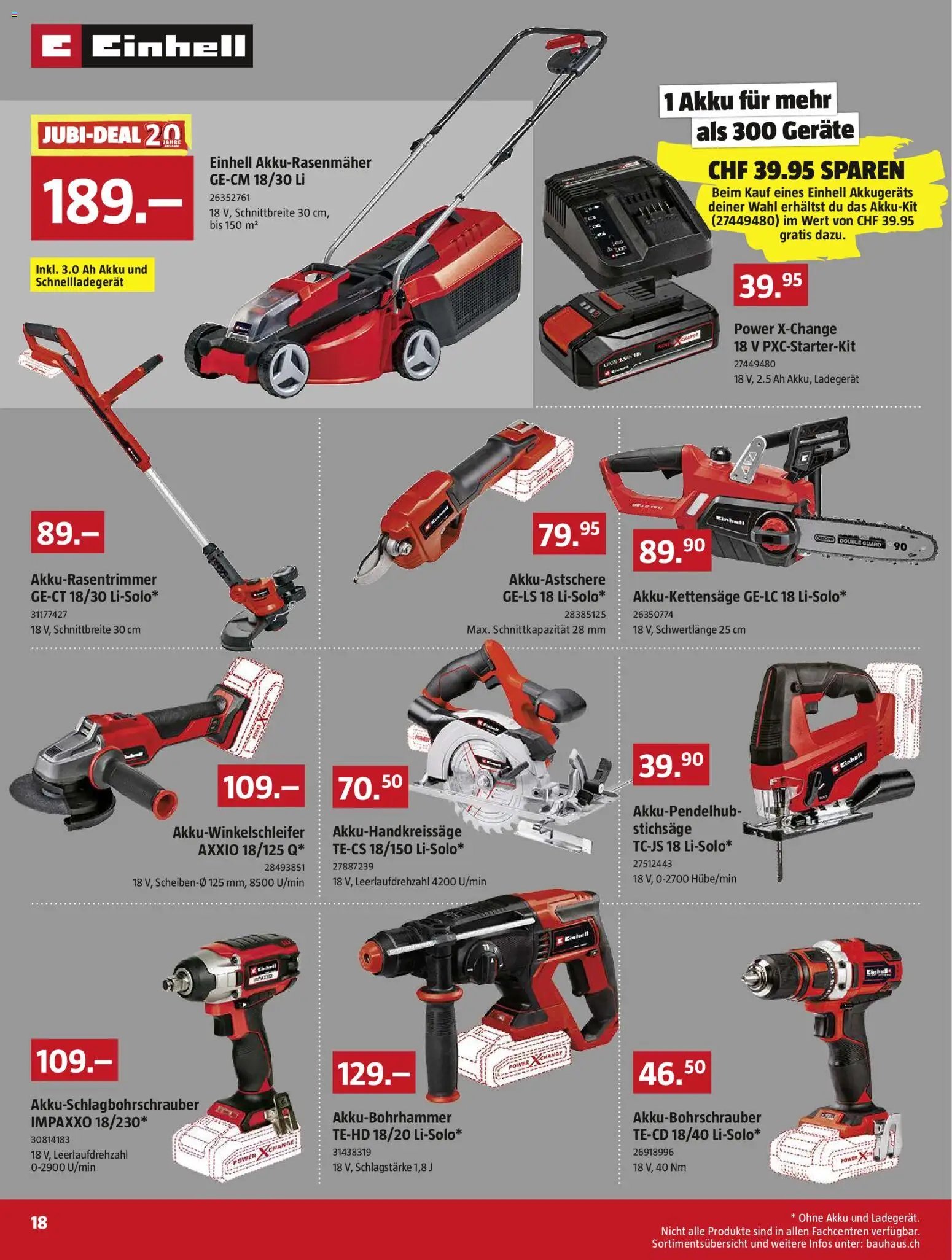 Bauhaus aktionen (2026-03-23 - 2026-04-26) | 18