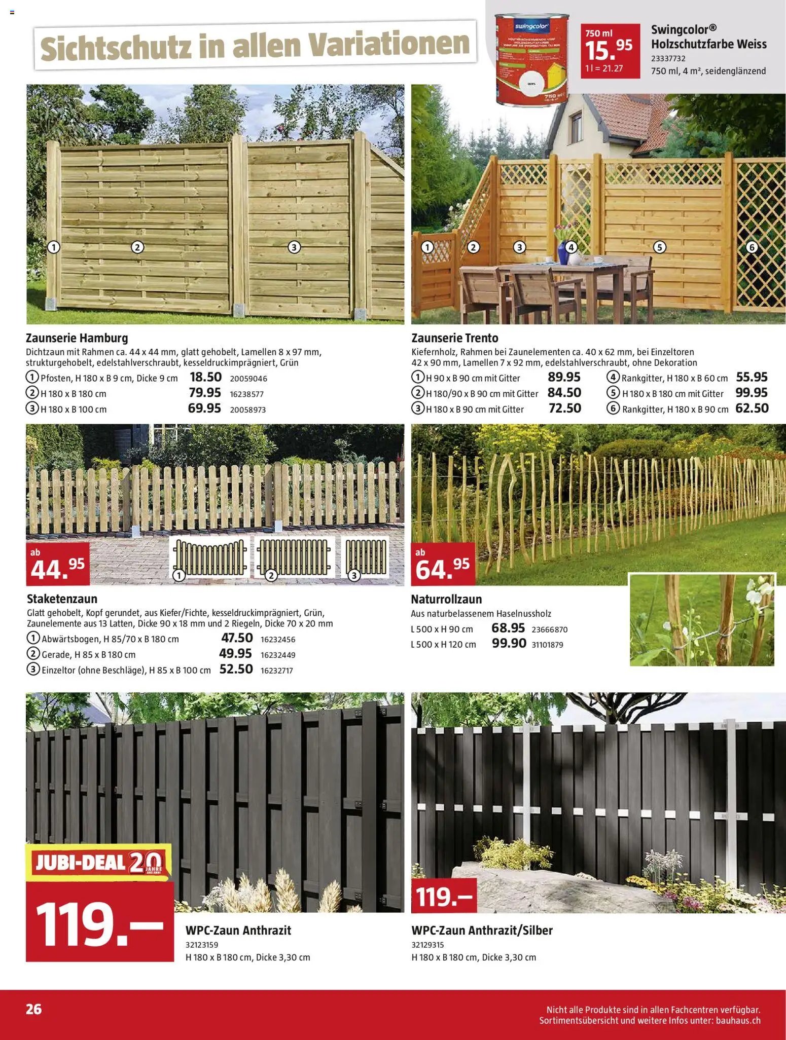 Bauhaus aktionen (2026-03-23 - 2026-04-26) | 26