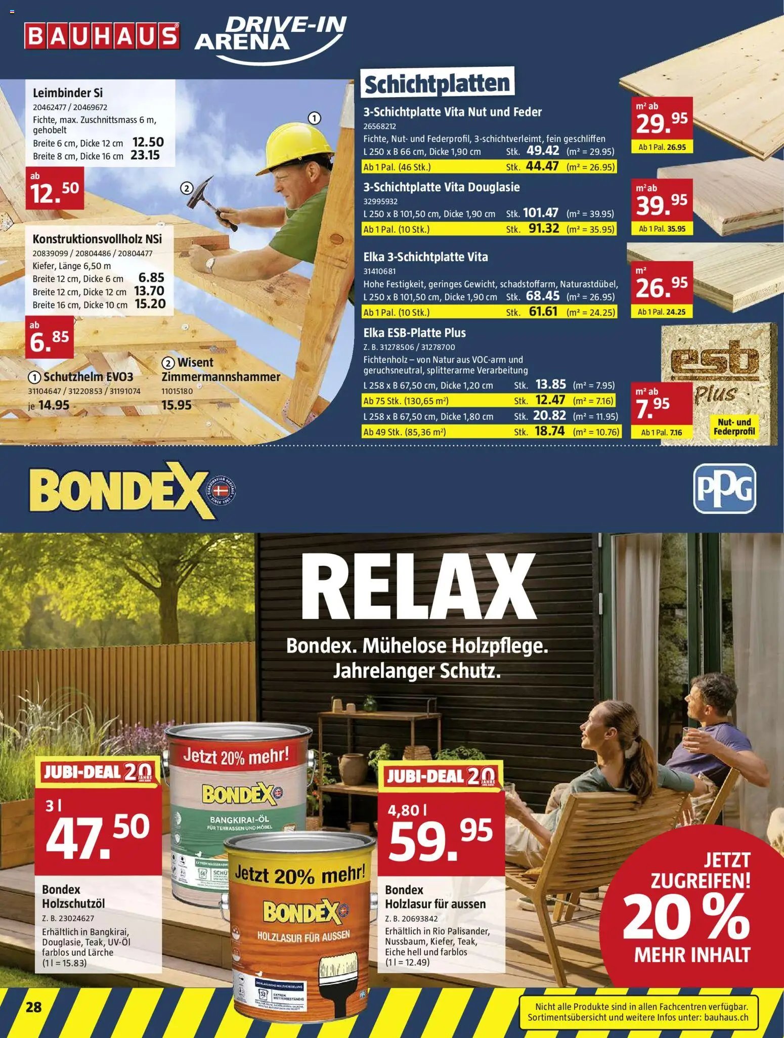 Bauhaus aktionen (2026-03-23 - 2026-04-26) | 28