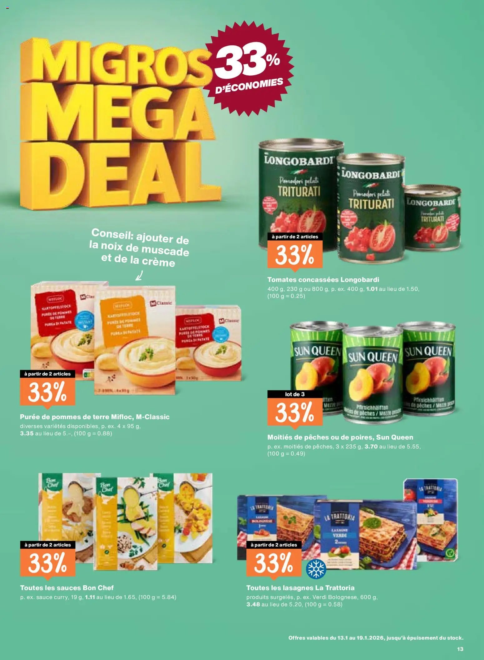 Migros Aktionen FR (2026-01-13 - 2026-01-19) | 13