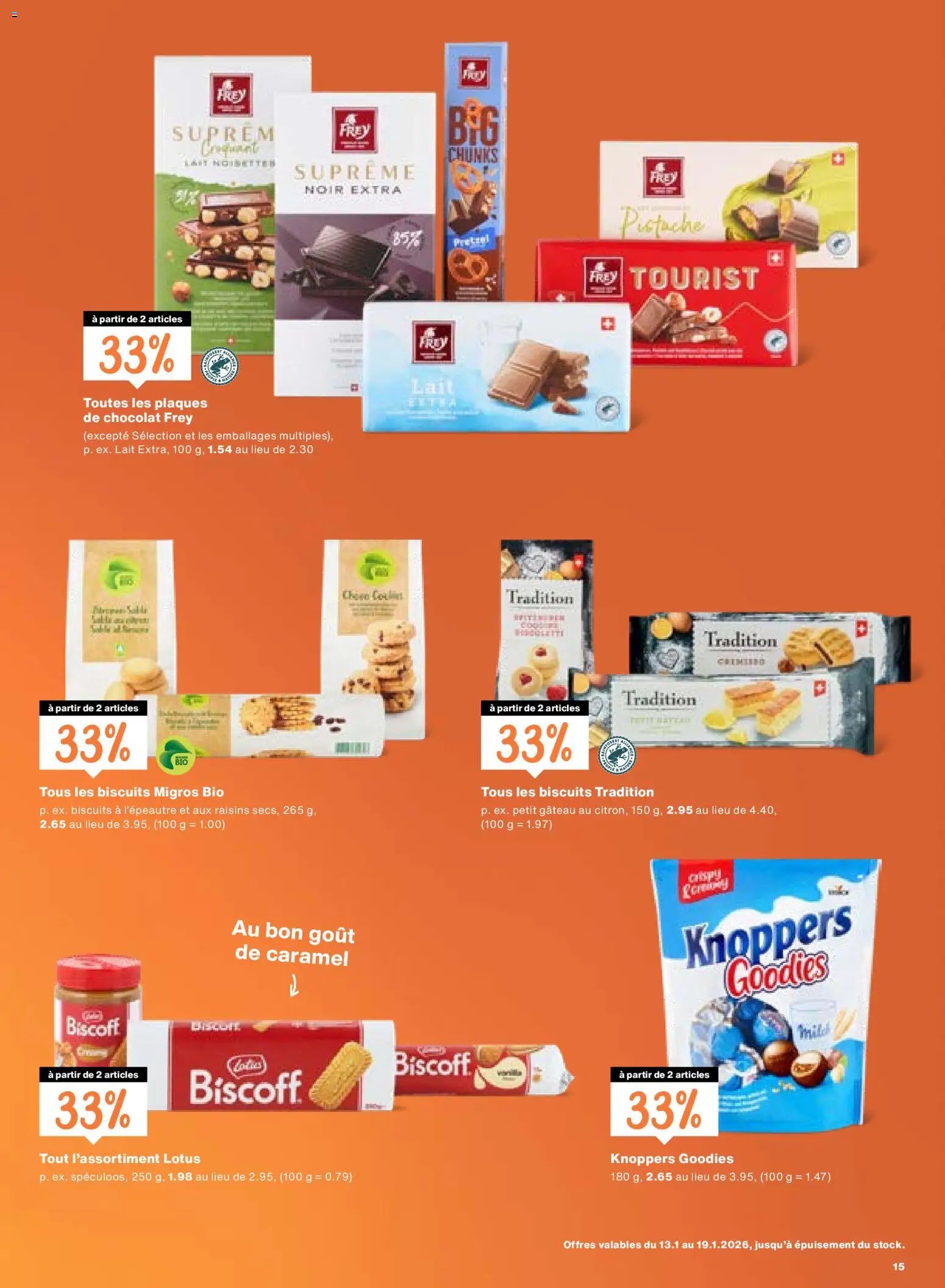 Migros Aktionen FR (2026-01-13 - 2026-01-19) | 15