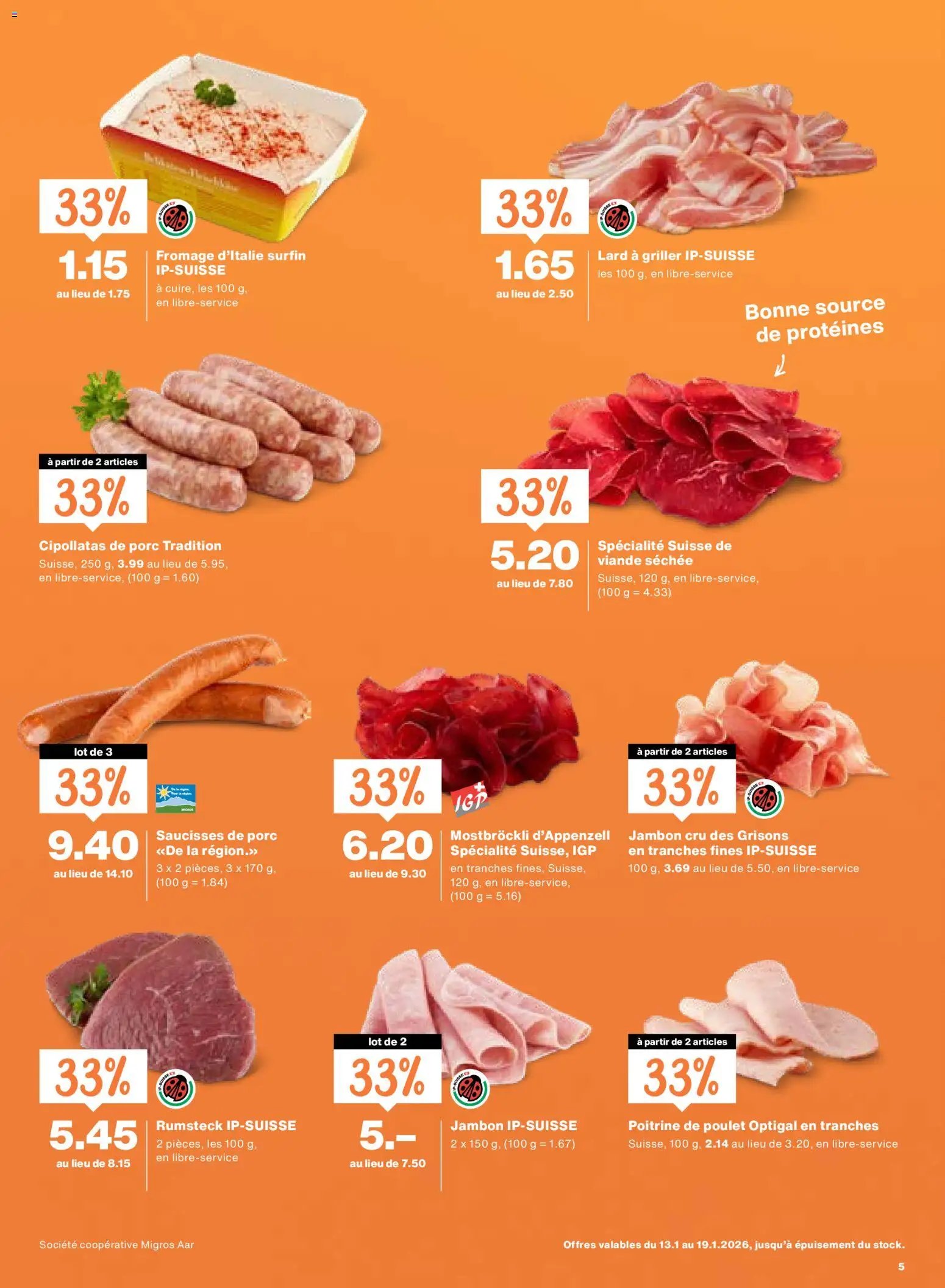 Migros Aktionen FR (2026-01-13 - 2026-01-19) | 5