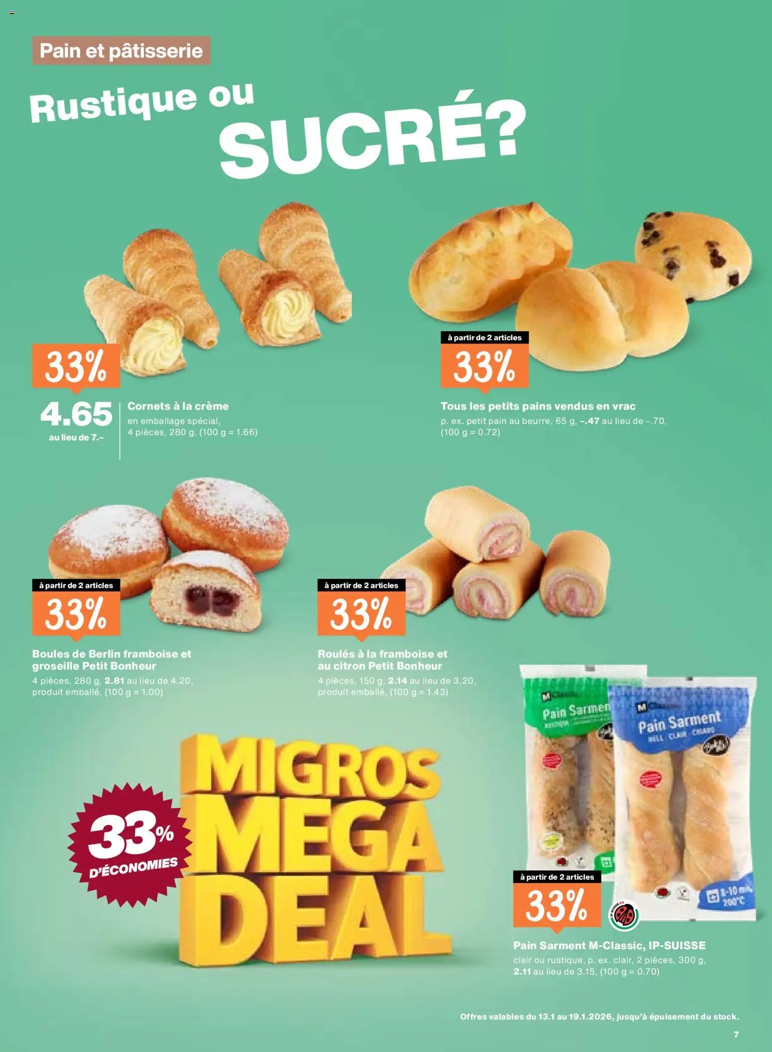 Migros Aktionen FR (2026-01-13 - 2026-01-19) | 7