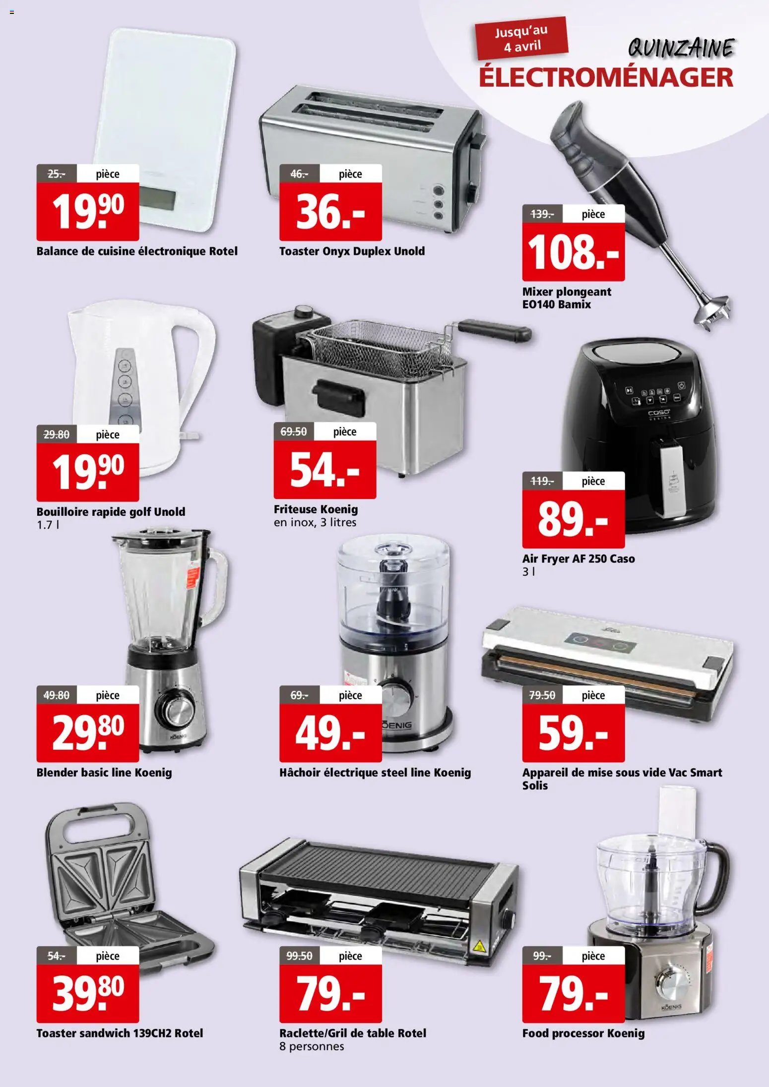 Aligro actionen 2000 Chavannes, Matran, Genève, Sion (2026-03-23 - 2026-03-28) | 13