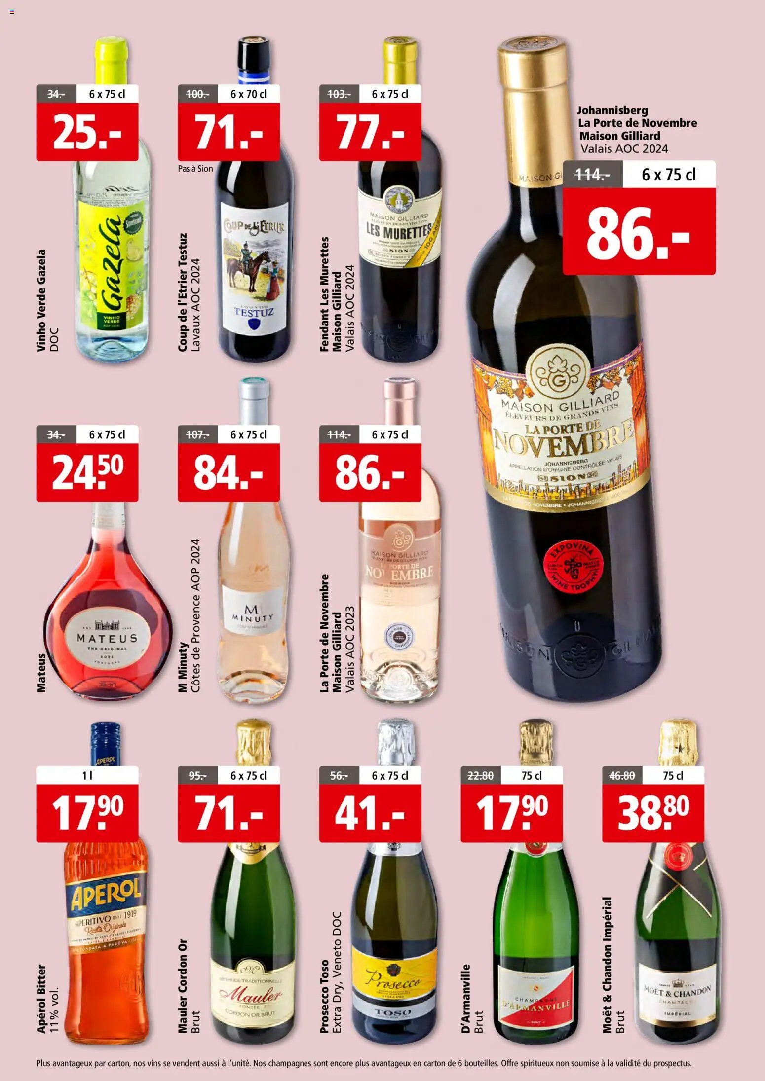 Aligro actionen 2000 Chavannes, Matran, Genève, Sion (2026-03-23 - 2026-03-28) | 15