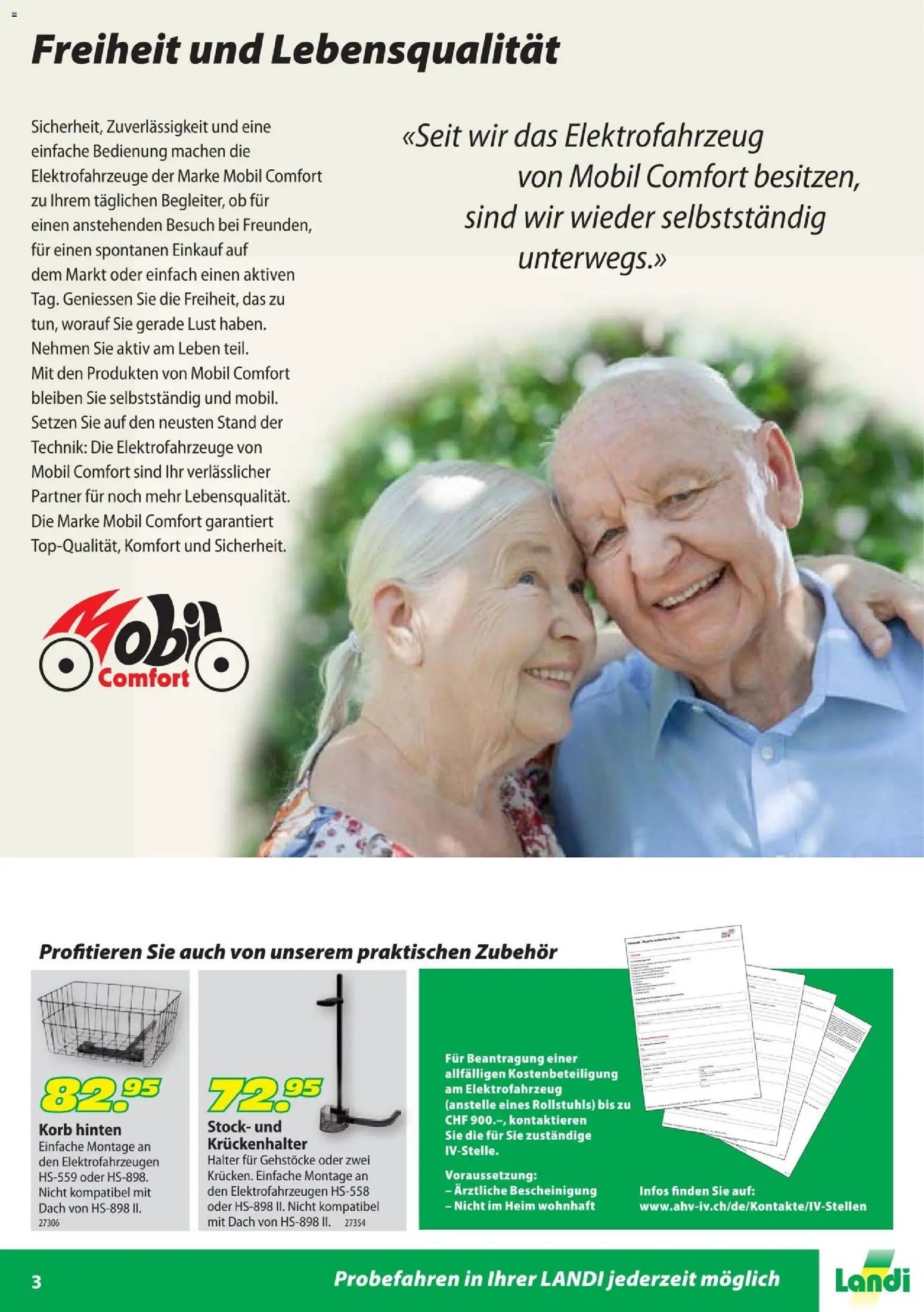 Landi aktionen Mobil Comfort (2026-03-13 - 2026-06-30) | 3