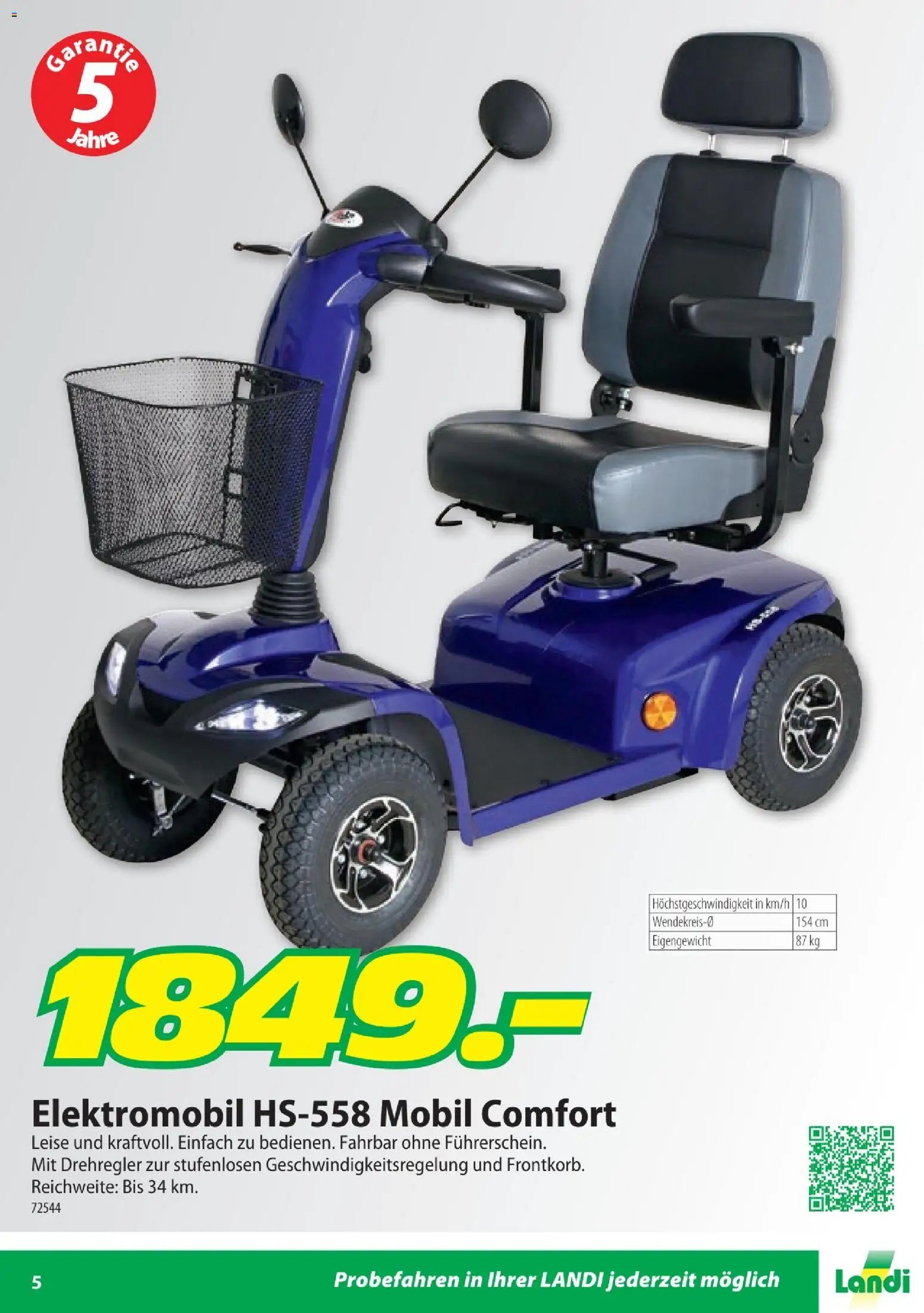 Landi aktionen Mobil Comfort (2026-03-13 - 2026-06-30) | 5