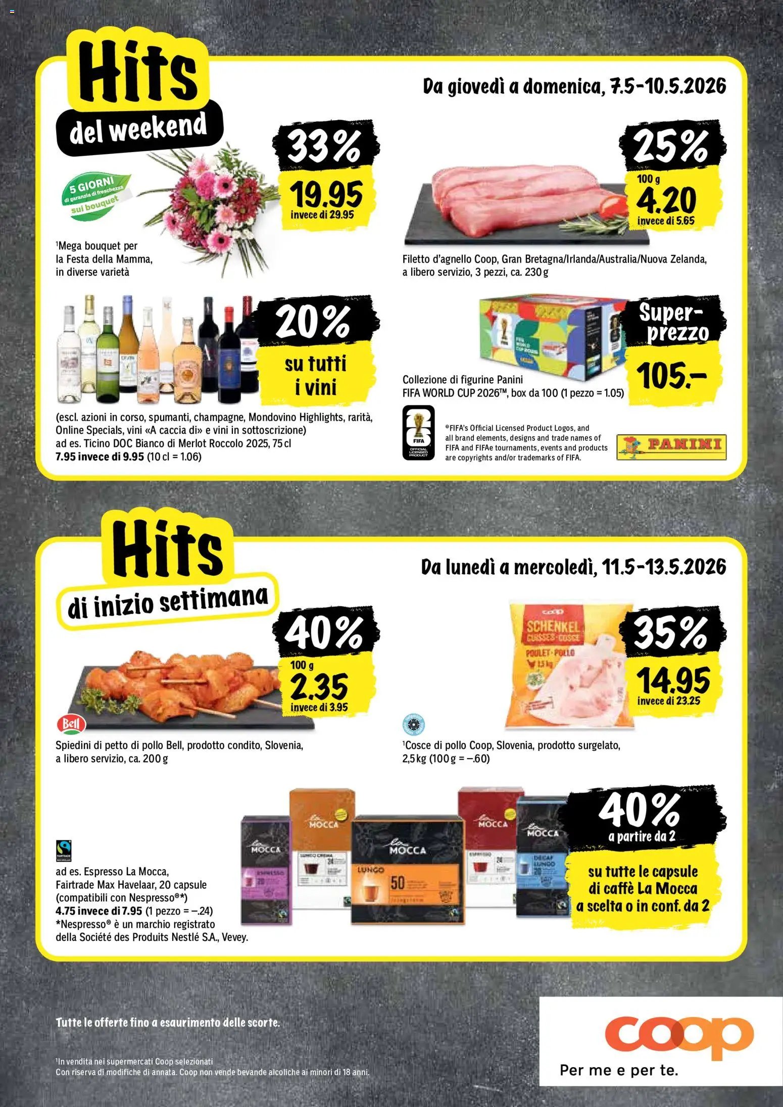 Coop aktionen IT (2026-05-07 - 2026-05-11)