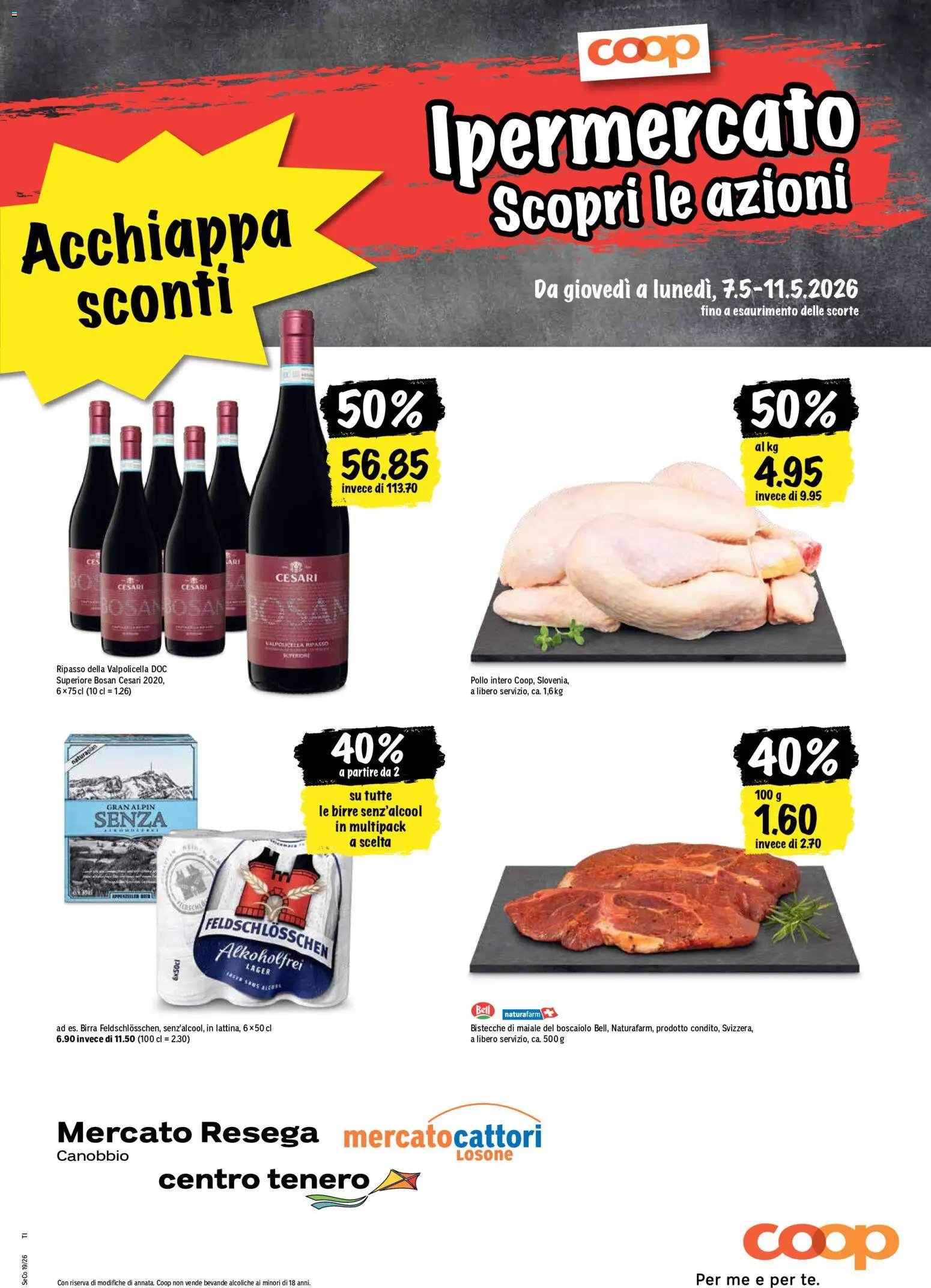 Coop aktionen IT (2026-05-07 - 2026-05-11)