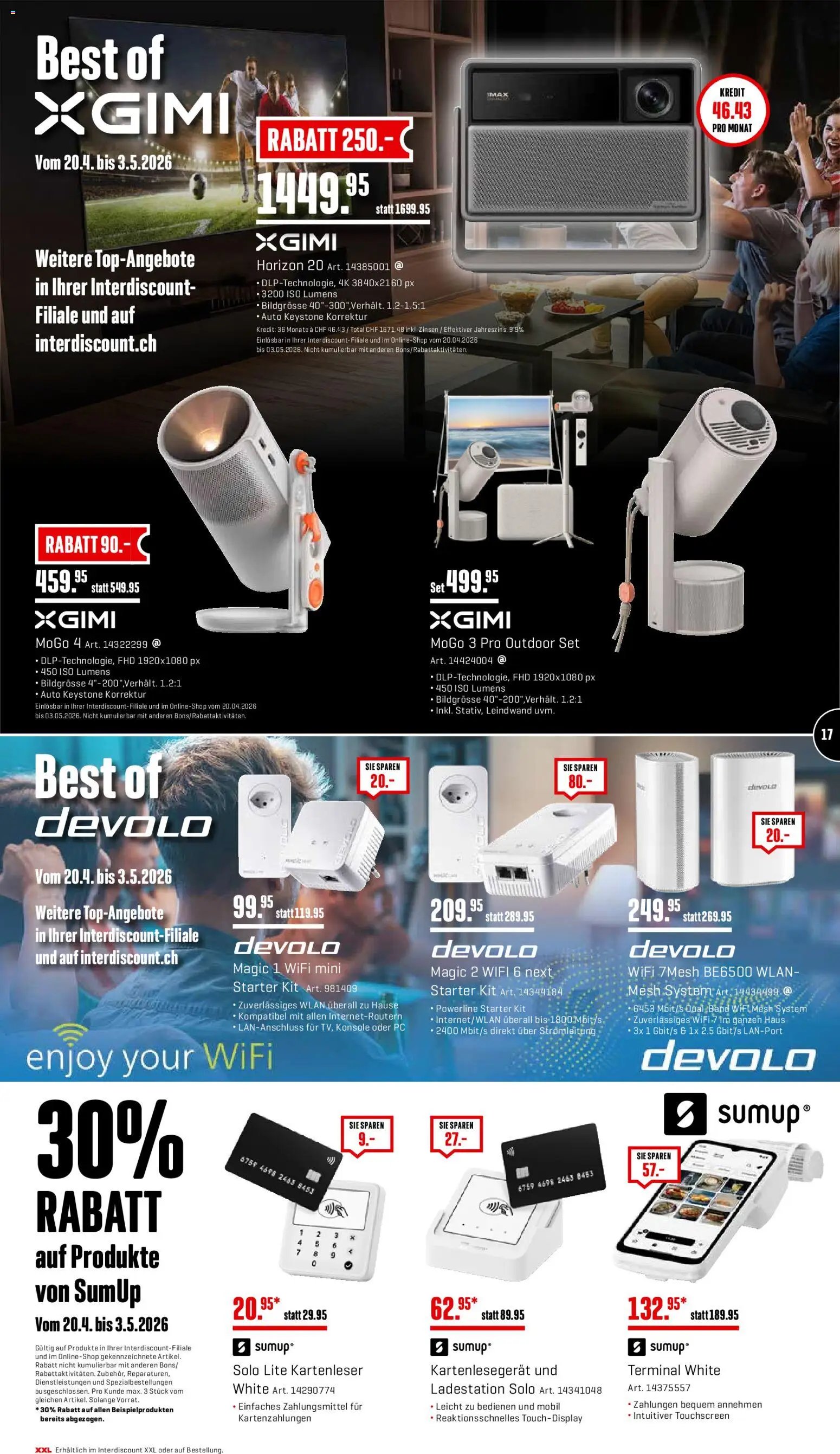 Interdiscount aktionen (2026-04-20 - 2026-05-03)