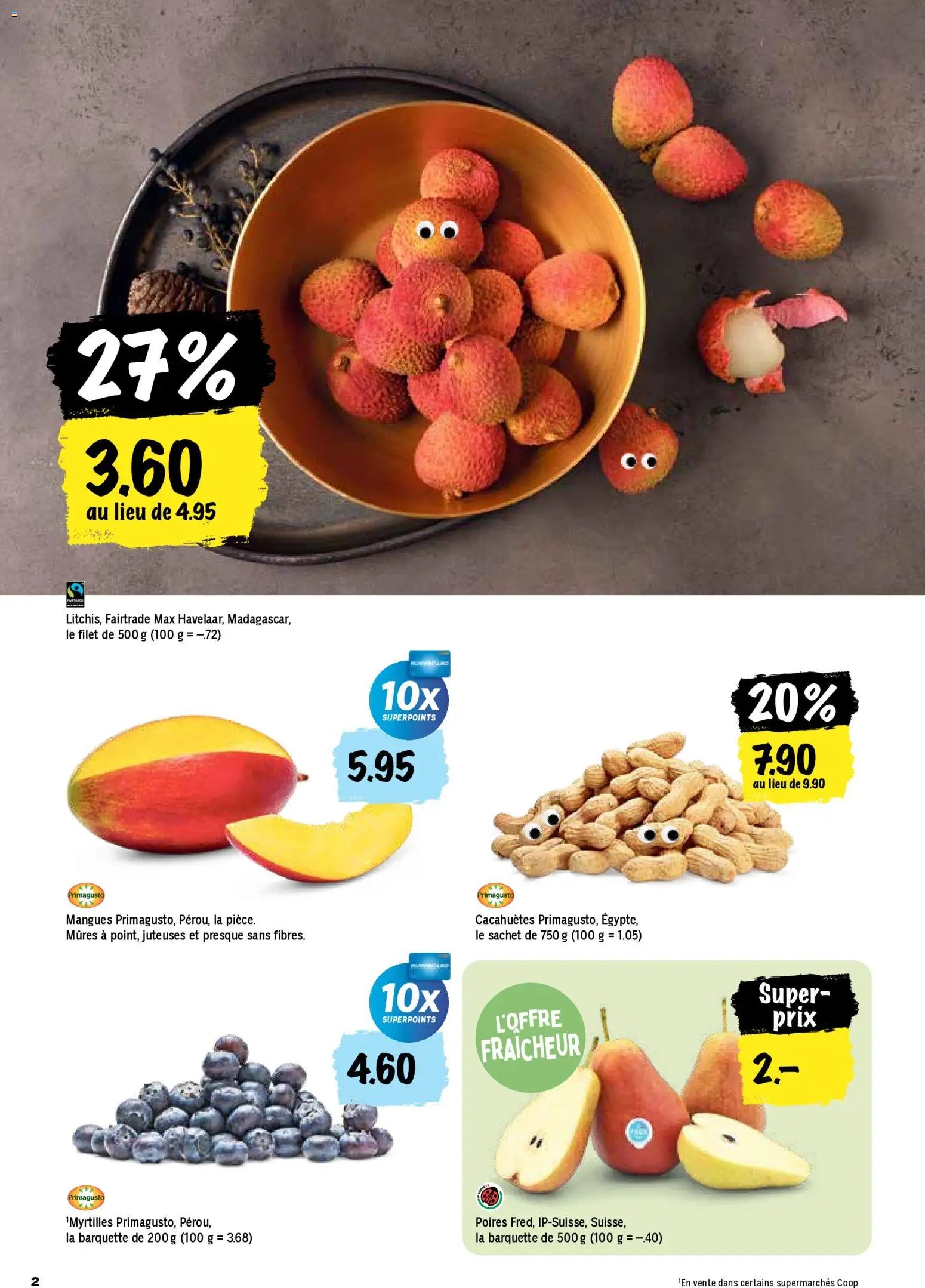 Coop - Les actions de la semaine (2025-12-18 - 2025-12-21) | 2