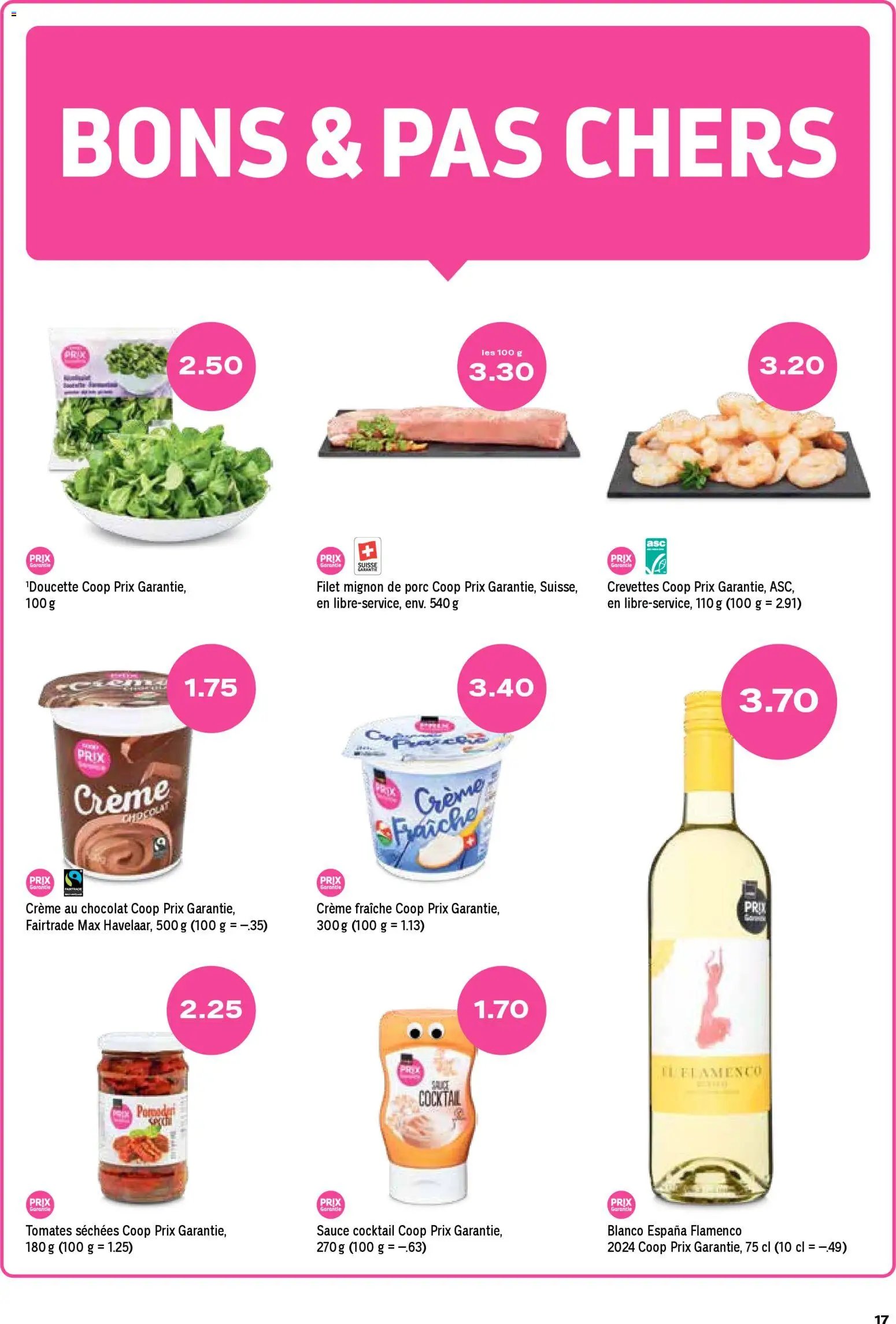 Coop - Les actions de la semaine (2025-12-18 - 2025-12-21) | 17