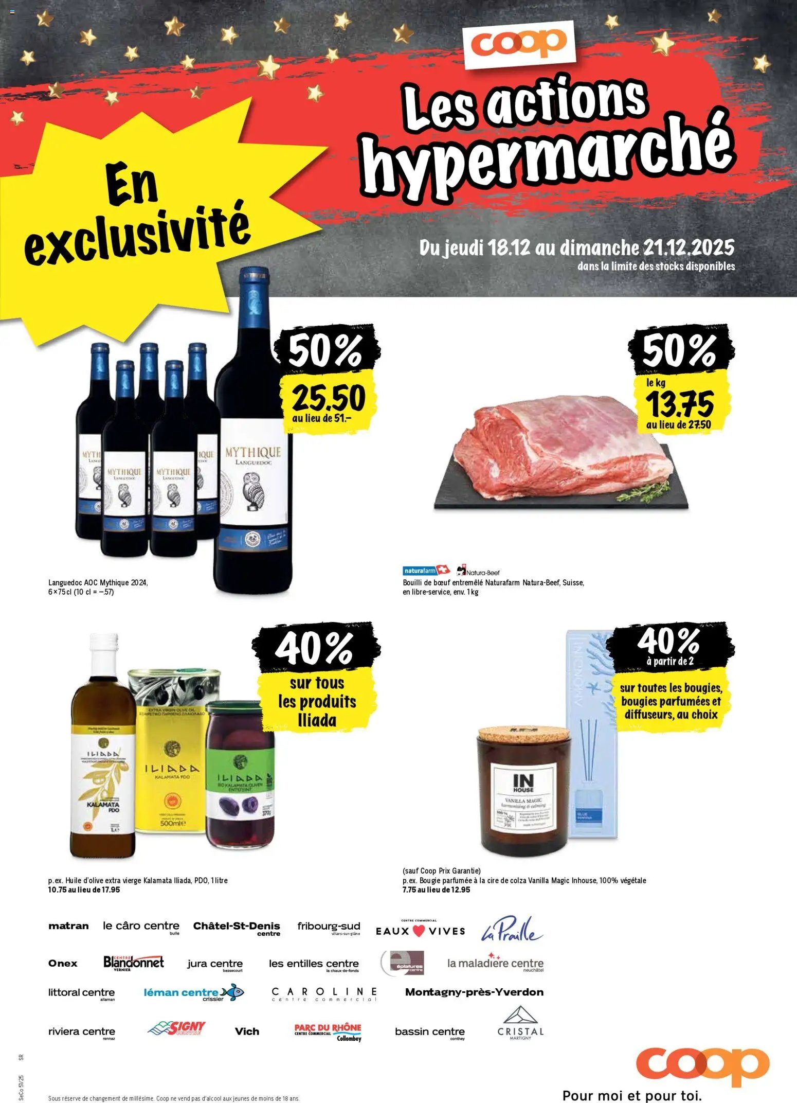 Coop - Les actions de la semaine (2025-12-18 - 2025-12-21) | 21