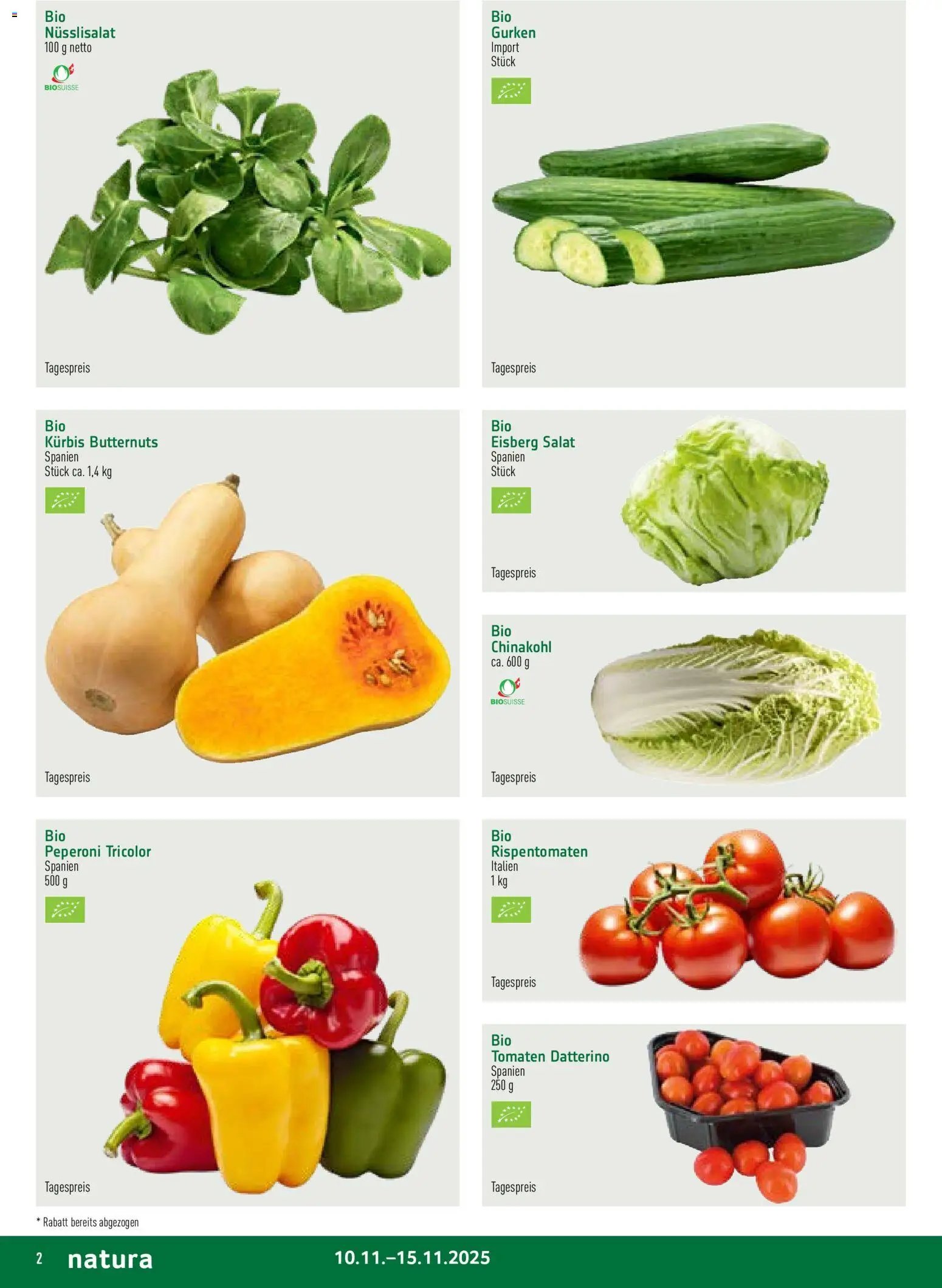 Prodega Aktionen Natura (2025-11-10 - 2025-11-15) | 2