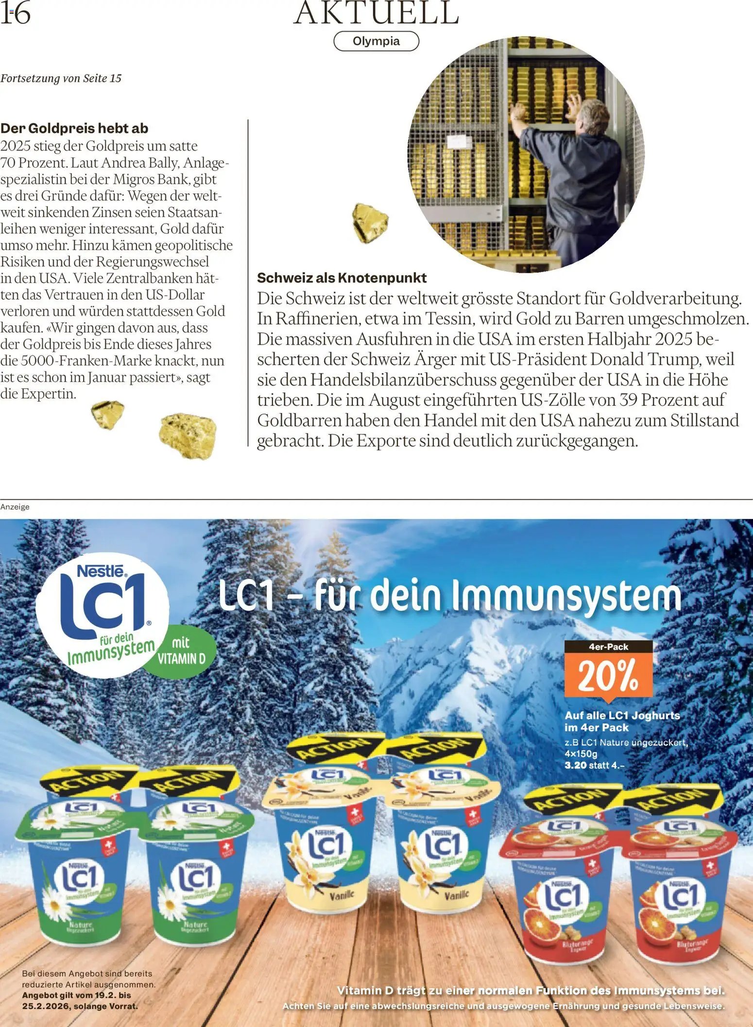Migros Magazin (2026-02-18 - 2026-02-25)