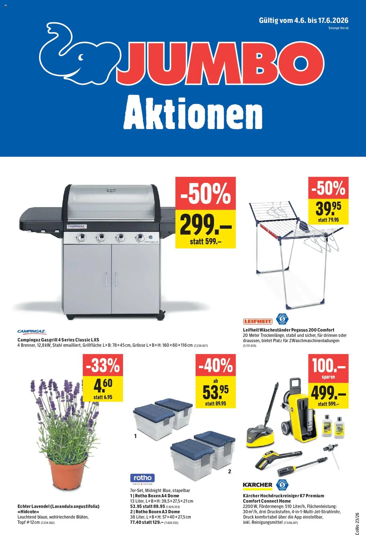 Jumbo aktionen