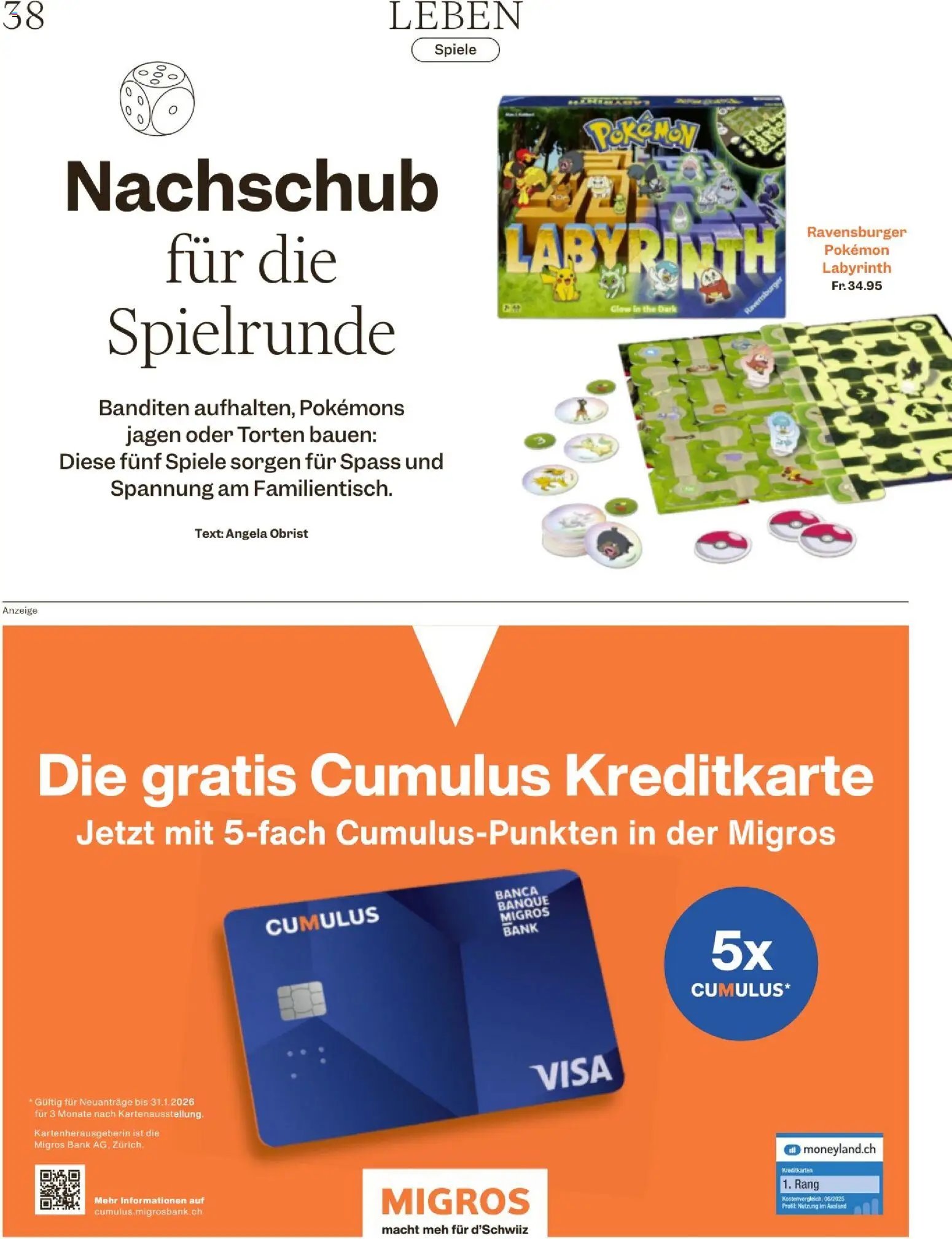Migros Magazin (2025-12-23 - 2025-12-29) | 38