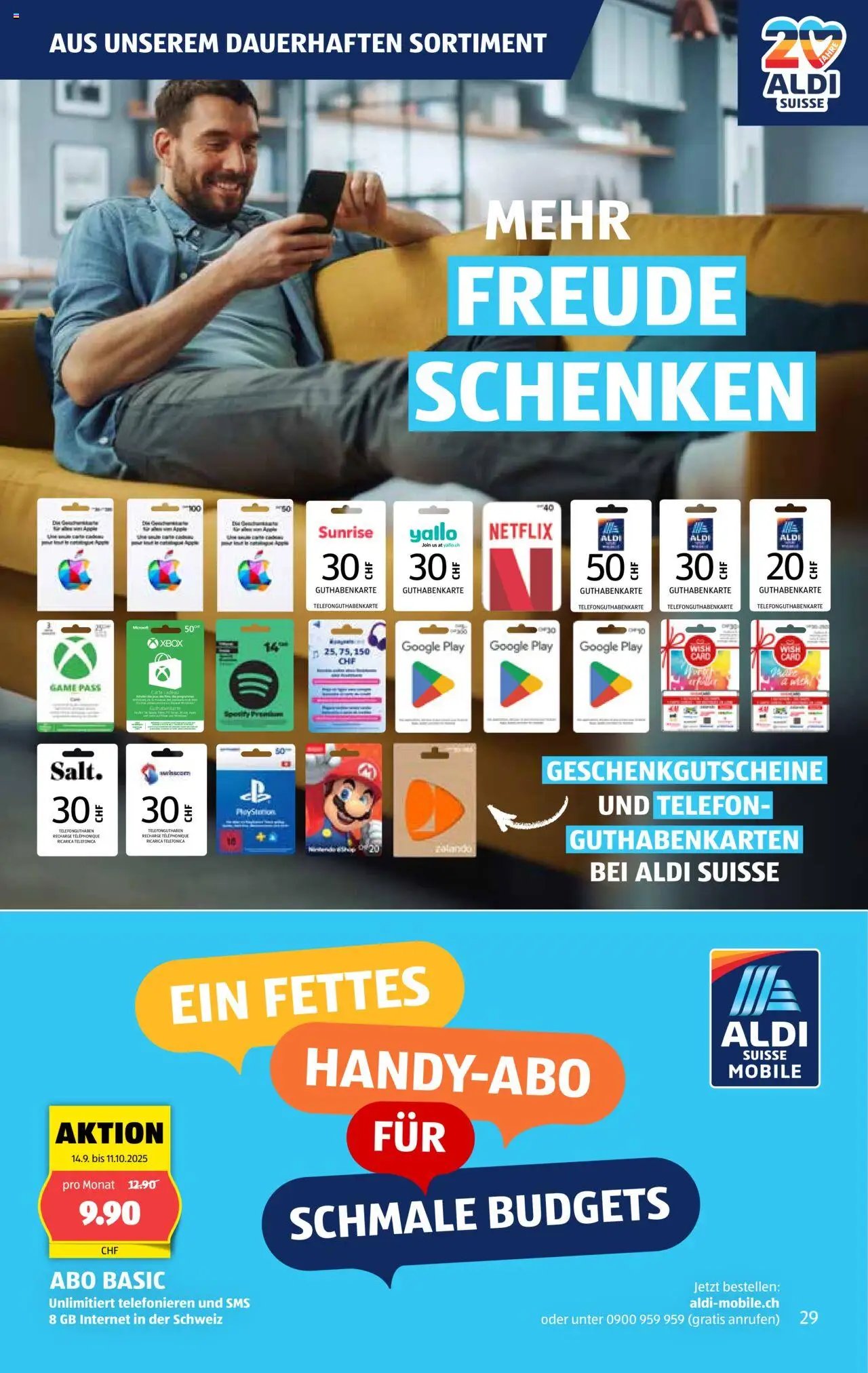 Aldi Aktionen (2025-09-25 - 2025-10-01)