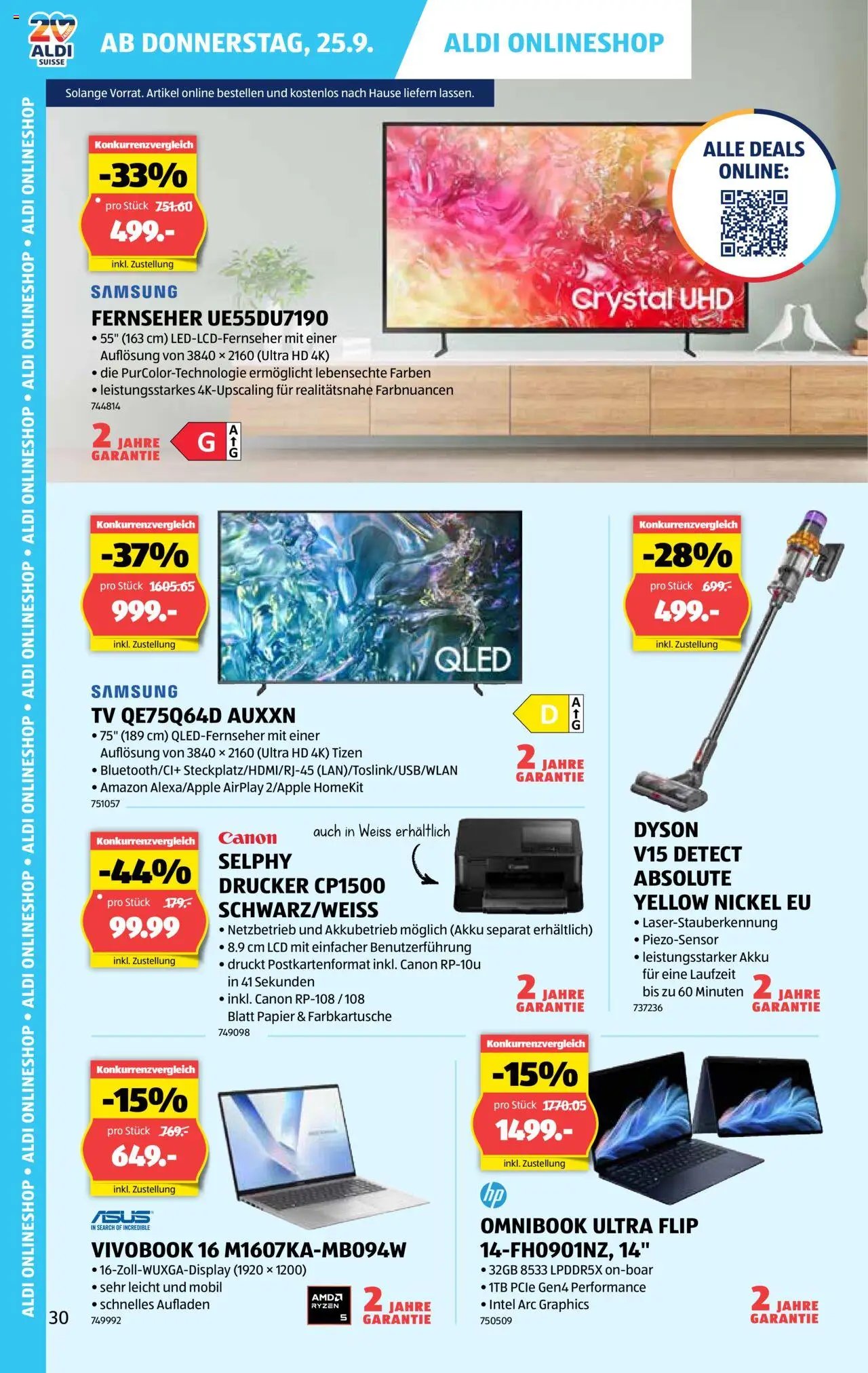 Aldi Aktionen (2025-09-25 - 2025-10-01)