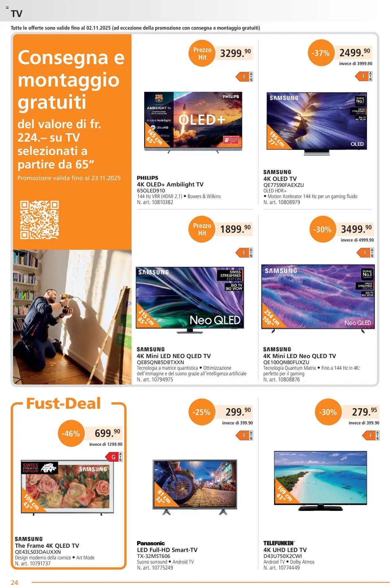 Fust Aktionen IT (2025-10-20 - 2025-11-23)