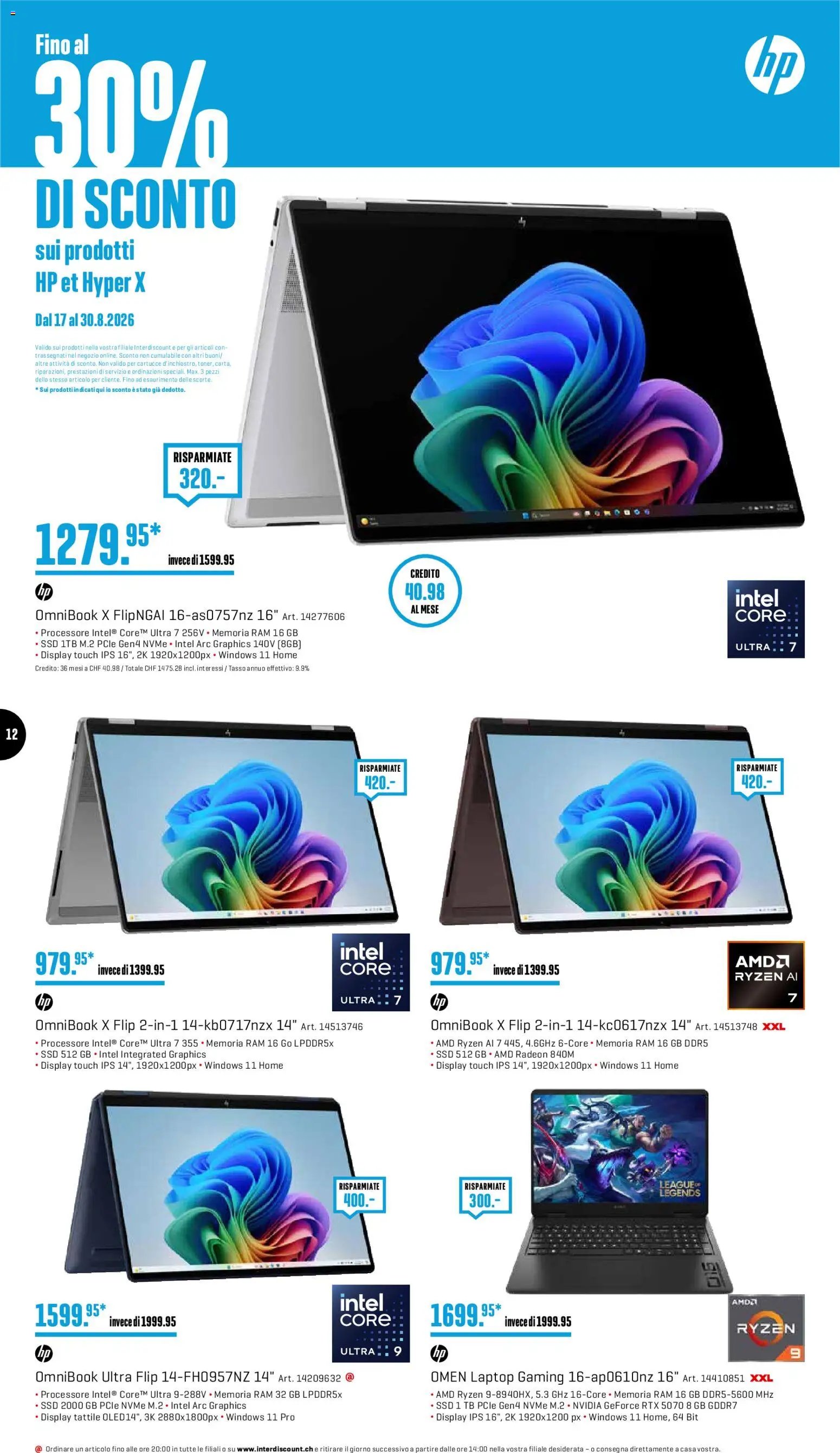Interdiscount aktionen IT