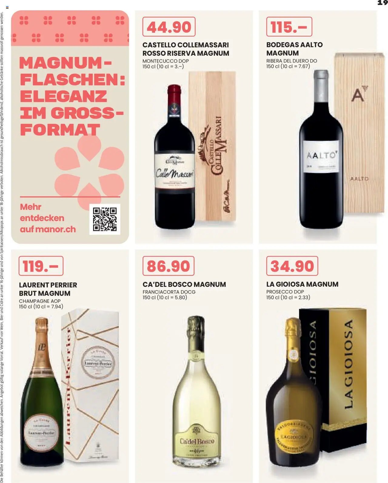 Manor Aktionen Extraklasse (2025-09-17 - 2025-12-31) | 19