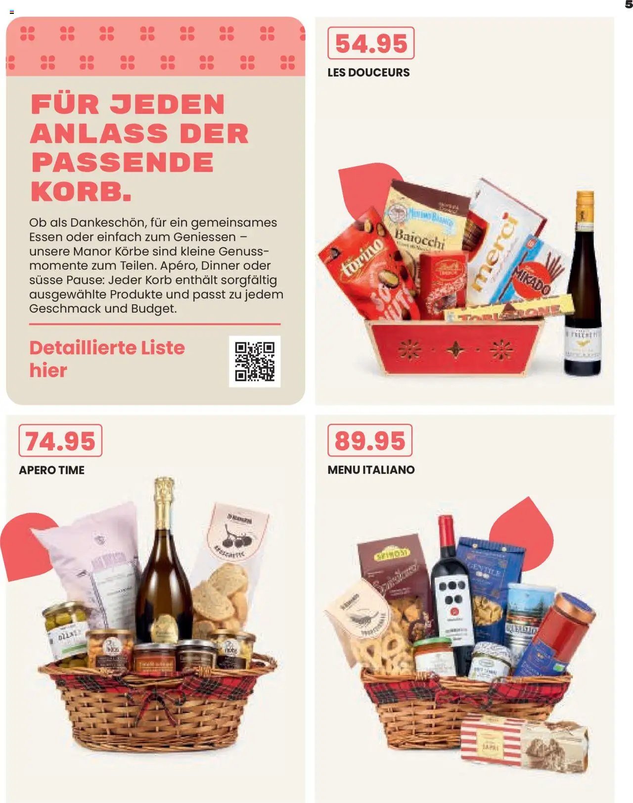 Manor Aktionen Extraklasse (2025-09-17 - 2025-12-31) | 5