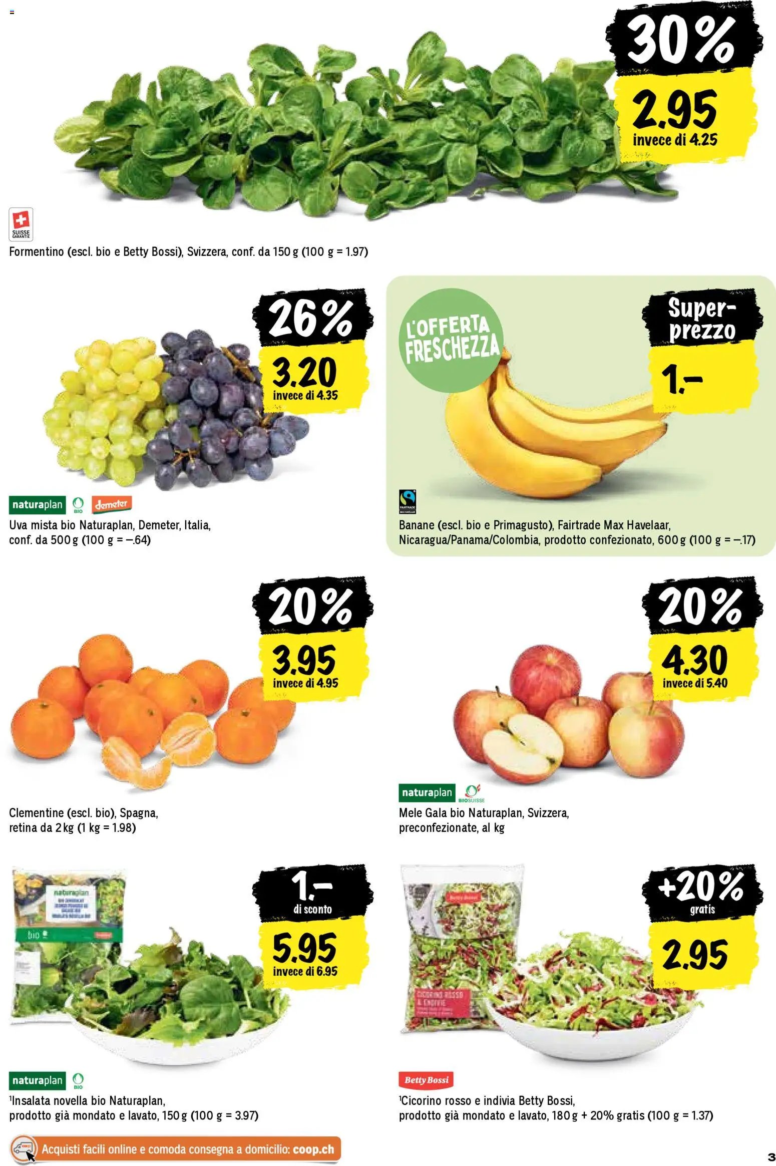 Coop - Una settimana di azioni (2025-11-06 - 2025-11-12)