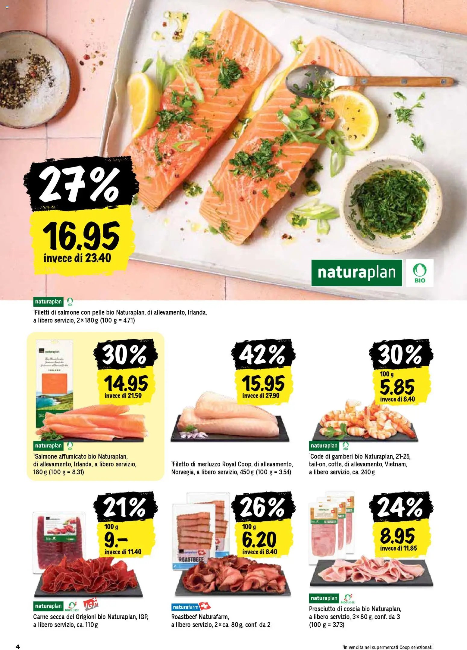 Coop - Una settimana di azioni (2025-11-06 - 2025-11-12)